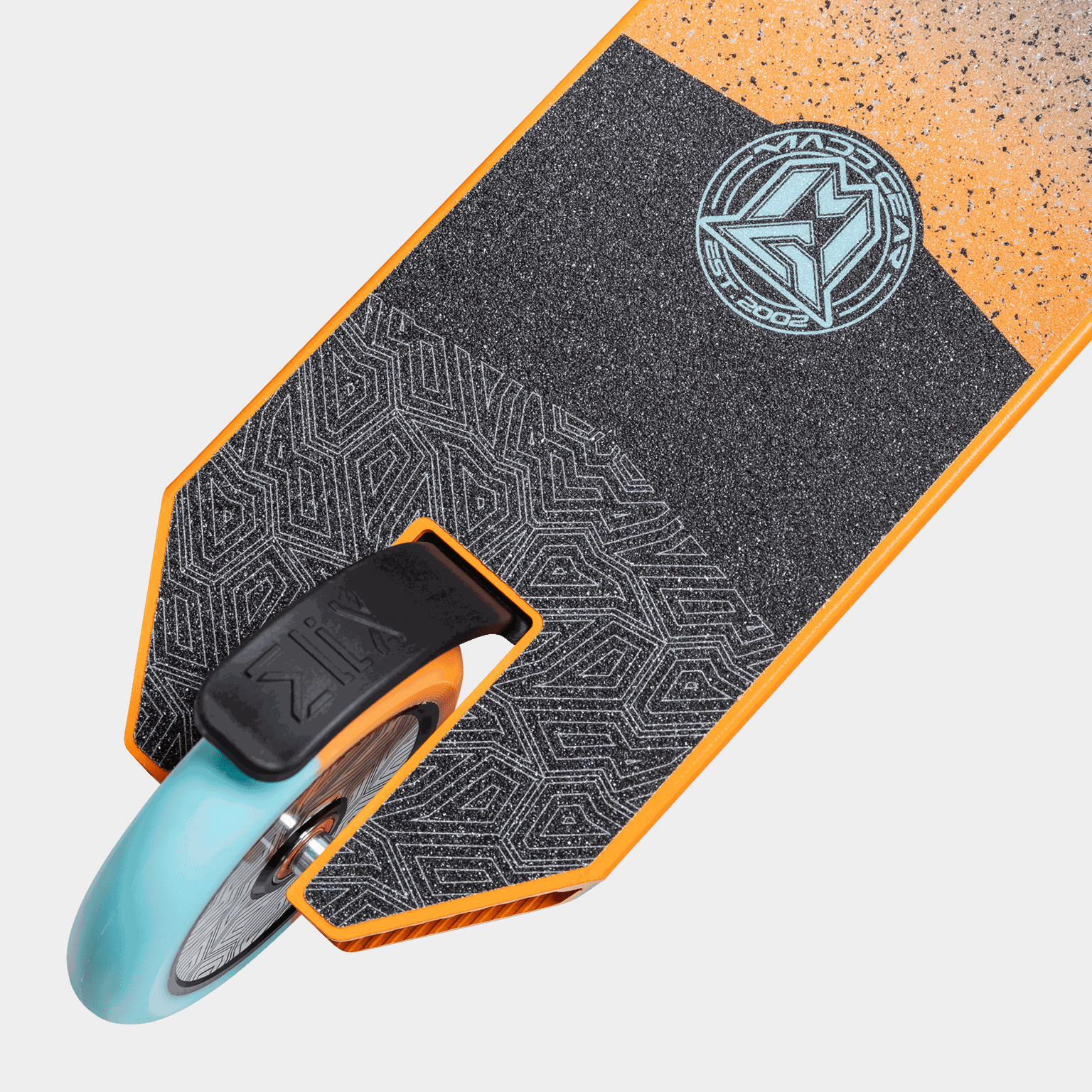 Patinete Renegade P1 Freestyle, Laranja e Turquesa, Infantil/Juvenil - Laranja