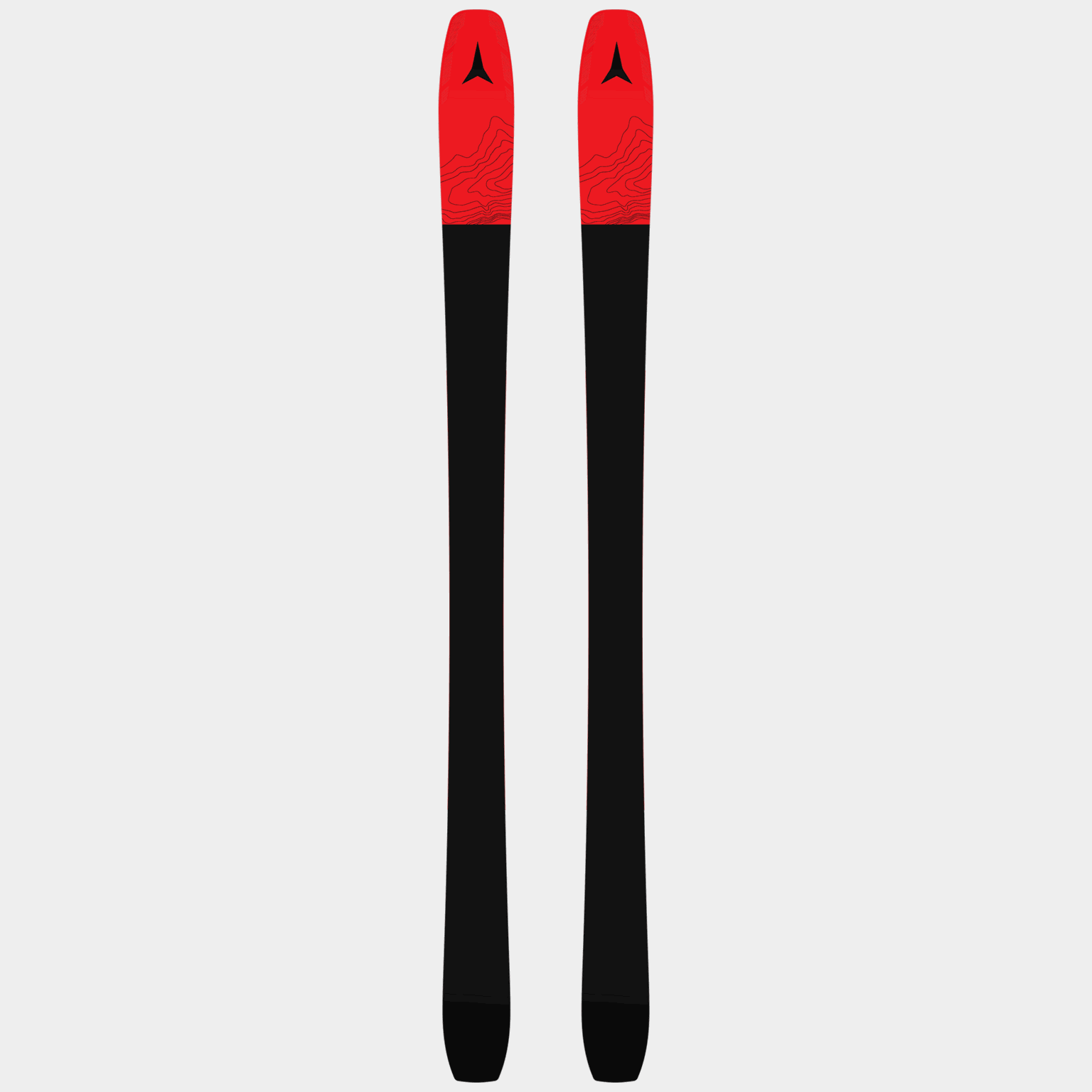Touring Skis N Backland 85 24/25, allmountainski, herre - Svart