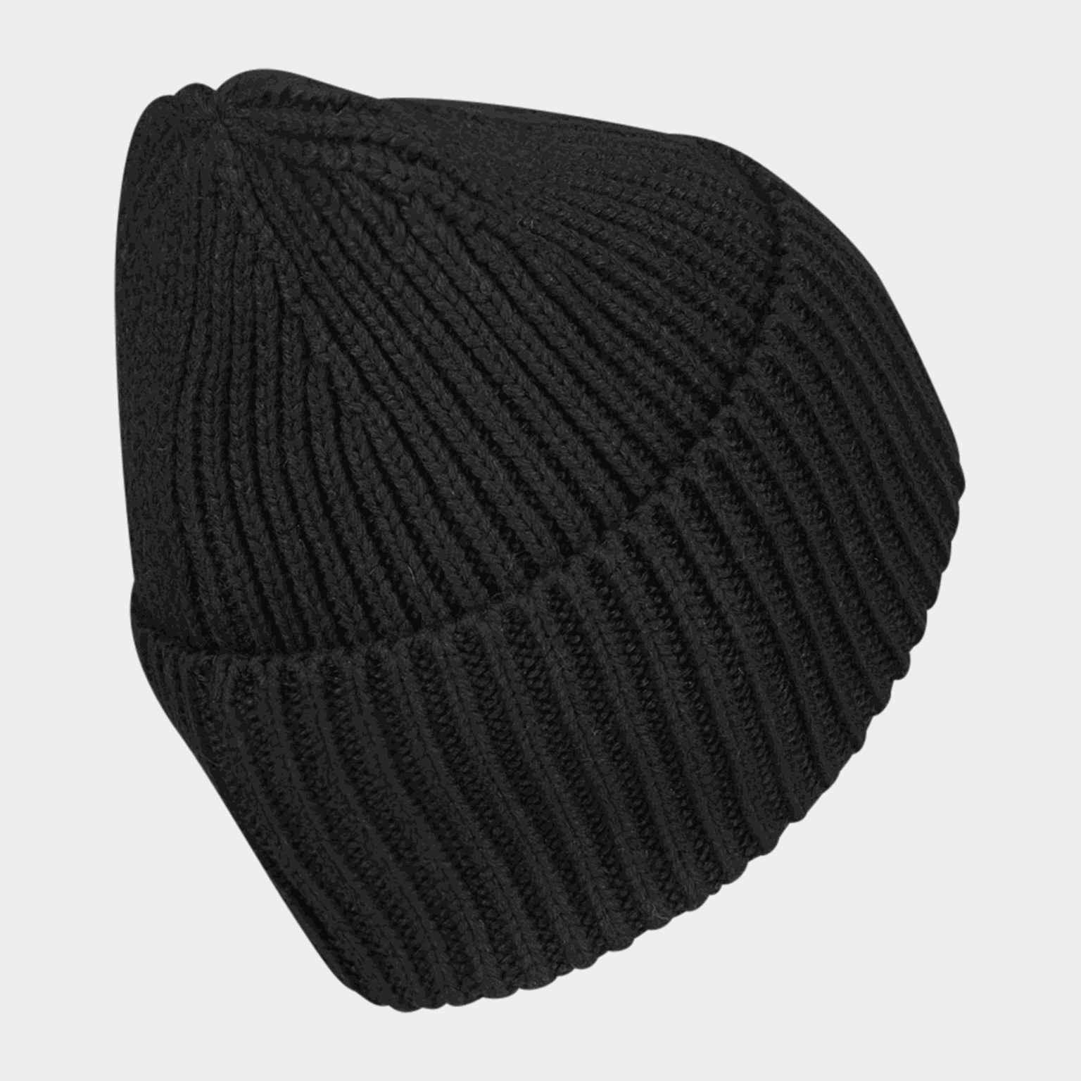 Centre Knit Beanie, lue, unisex - Svart