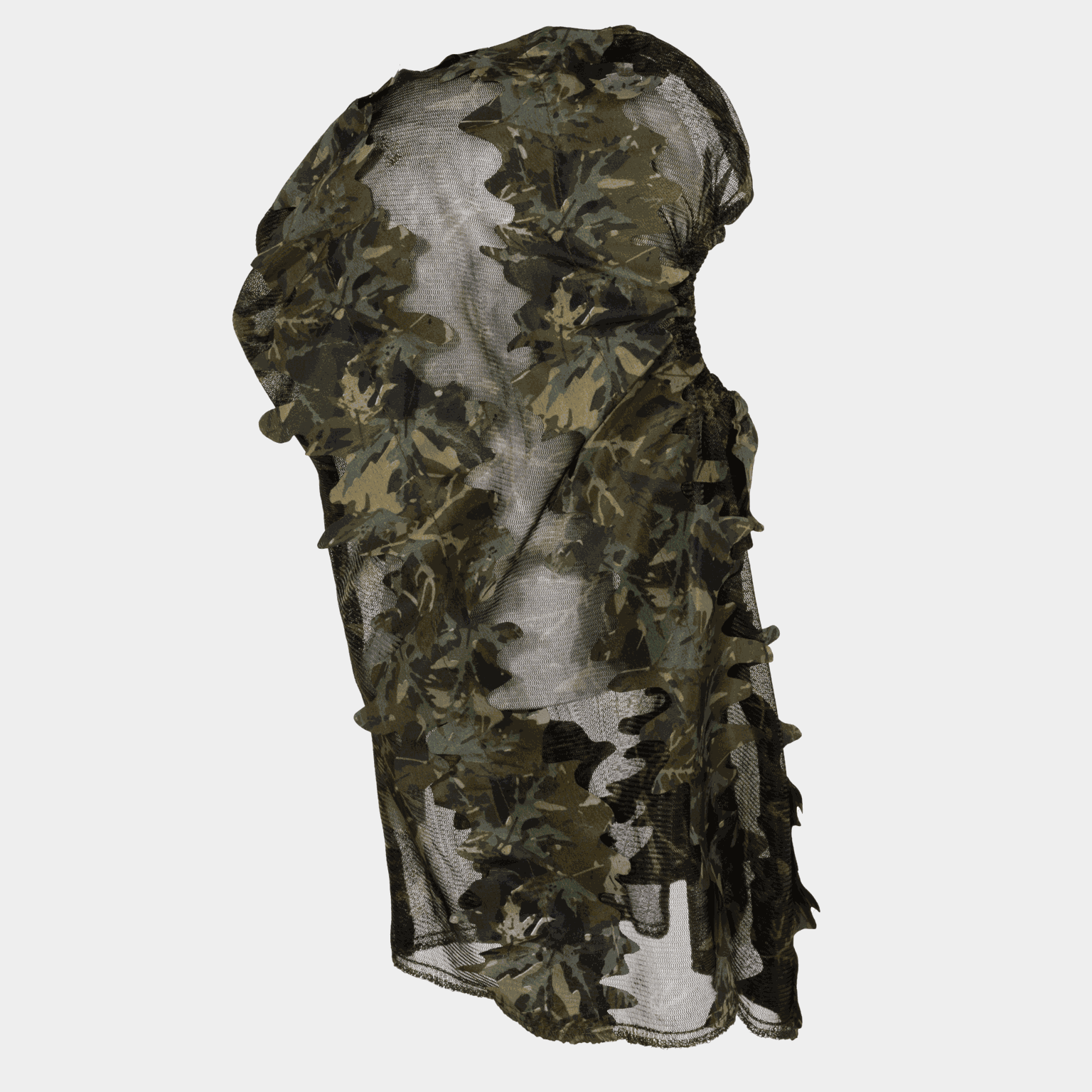 Syringa Camo Leaf Mask, kamuflasjemaske - Grønn