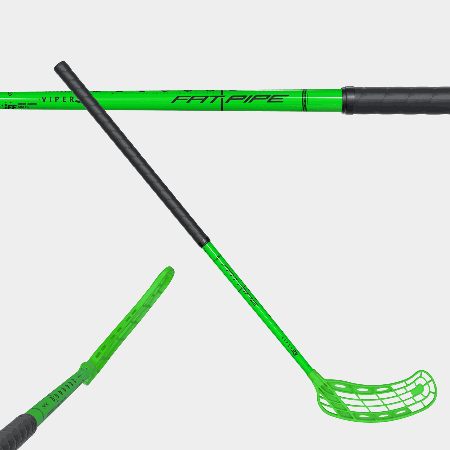  Bastão de floorball Viper 33 Round 23/24 Junior - multicolorido