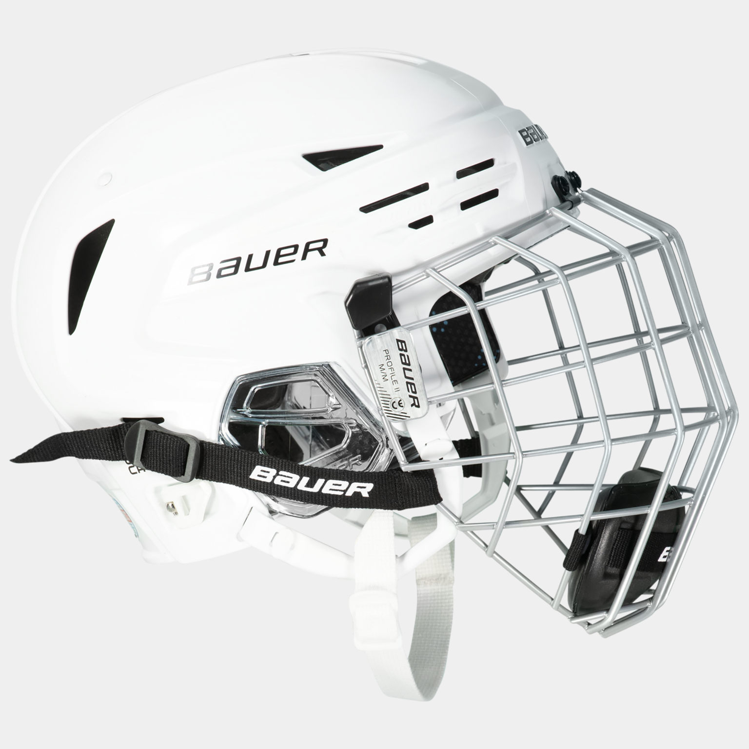  Bauer Re-Akt 85 hockeyhelm, maat 23/24, unisex.