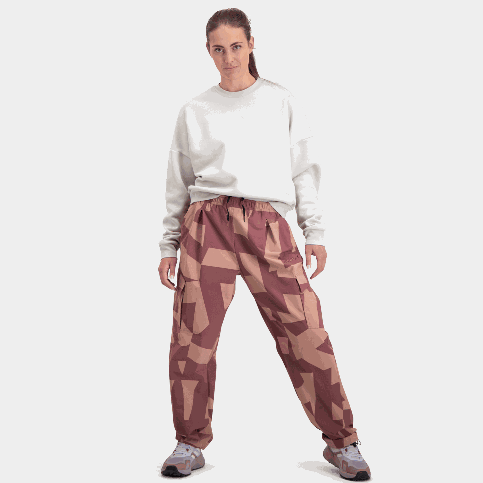  Feelcozy Essentials sweatshirt met klein logo voor dames