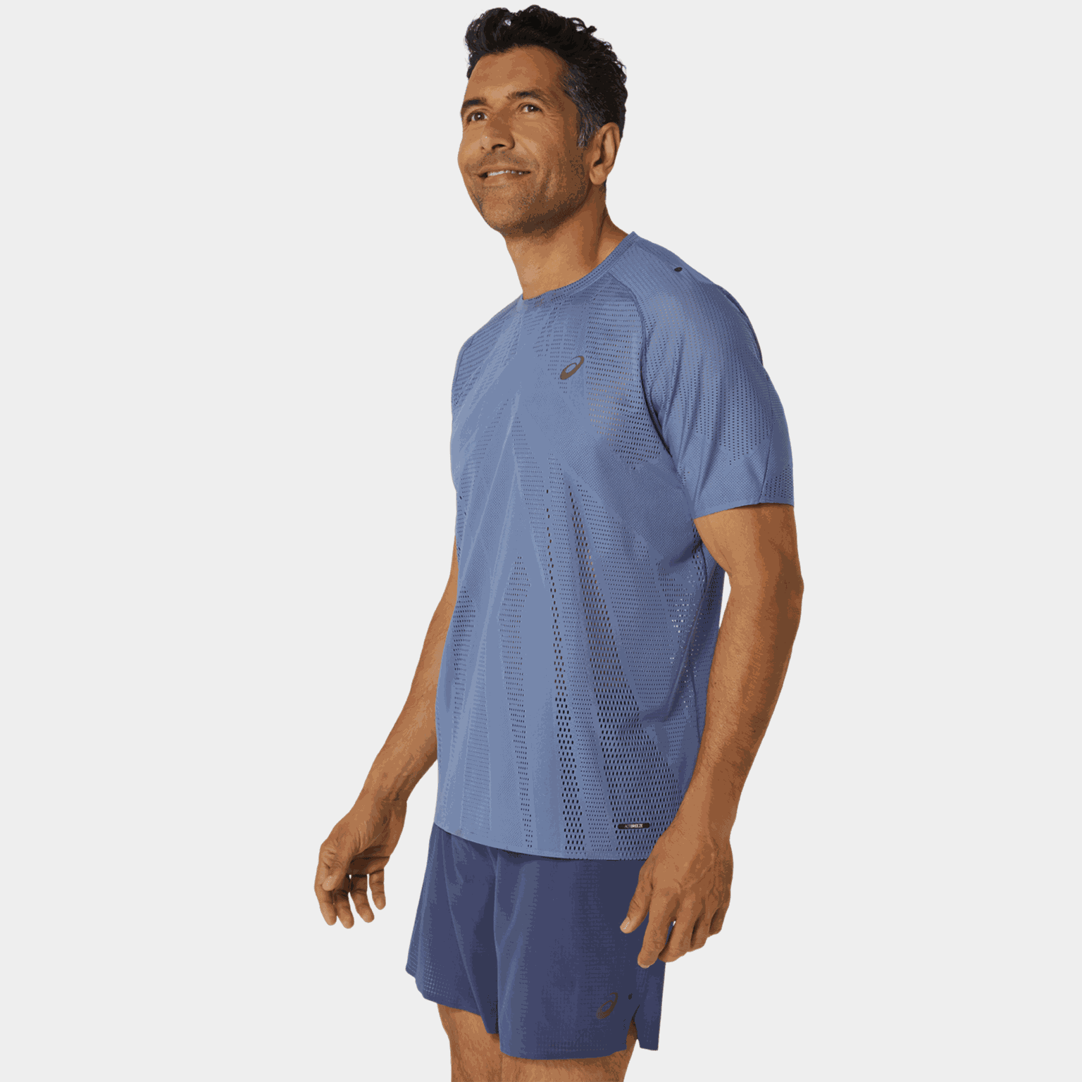 Metarun T-shirt met korte mouwen voor heren – Blauw