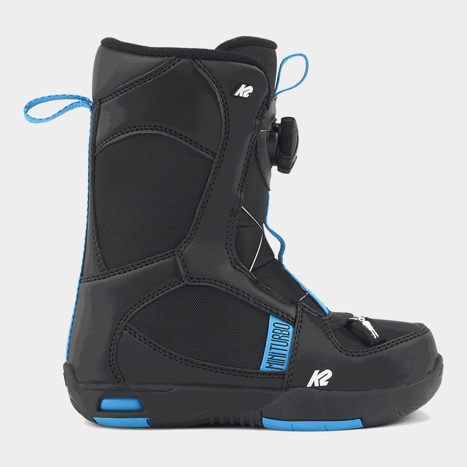 Snowboard Boots Mini Turbo JR 24/25, snowboardstøvler, junior - Svart
