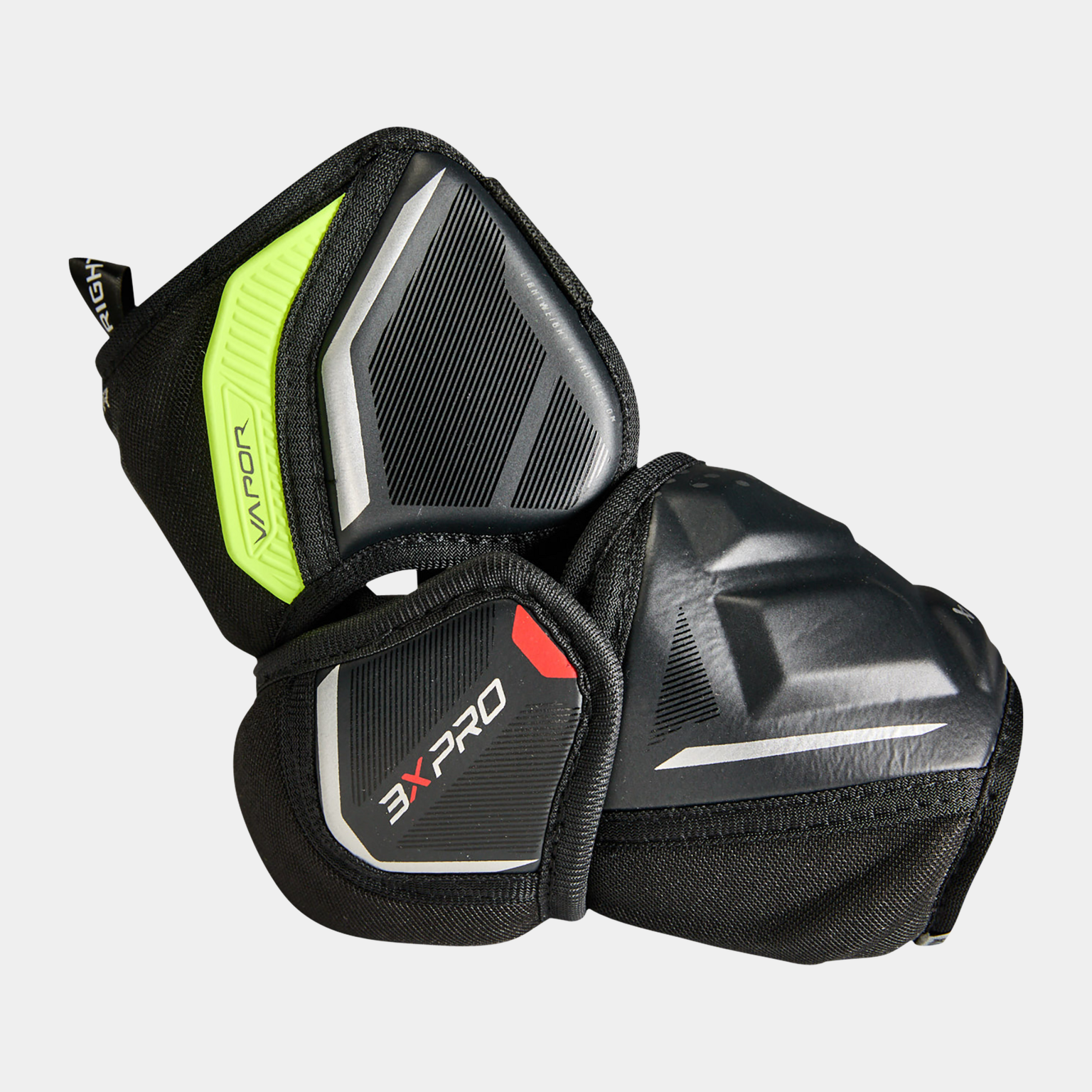  Coderas S22 Vapor 3X PRO JR 22/23, protección infantil - Negras