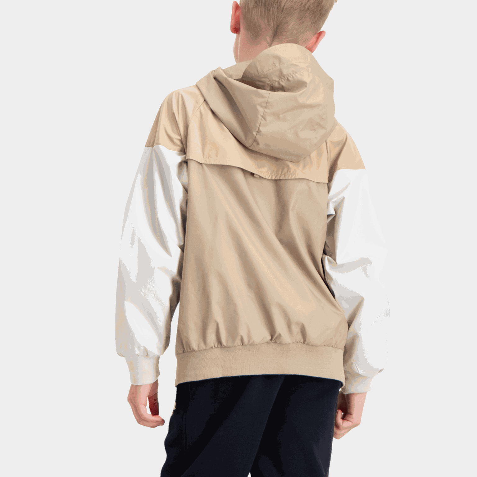Veste coupe-vent Windrunner, modèle junior - Grise