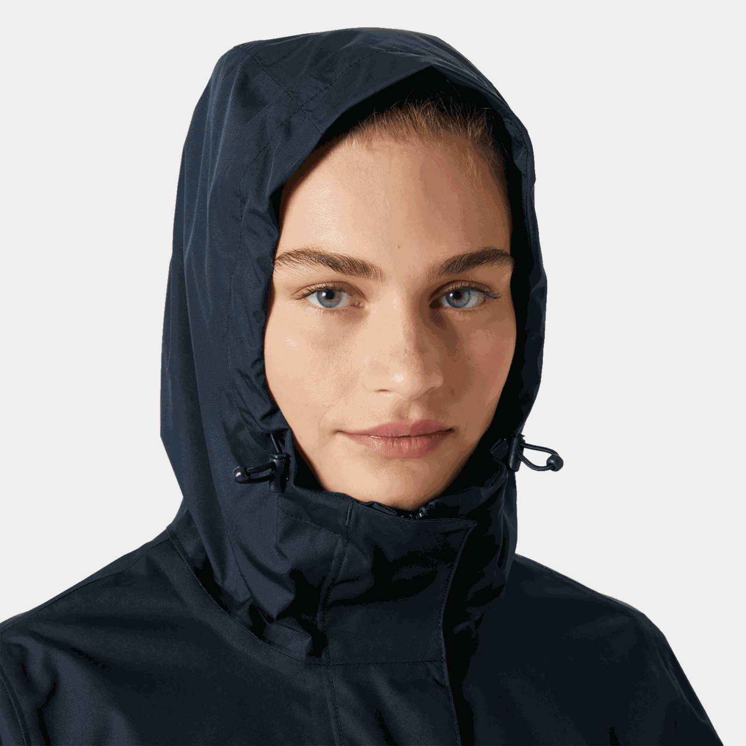 Jaqueta impermeável feminina Vancouver - azul escuro