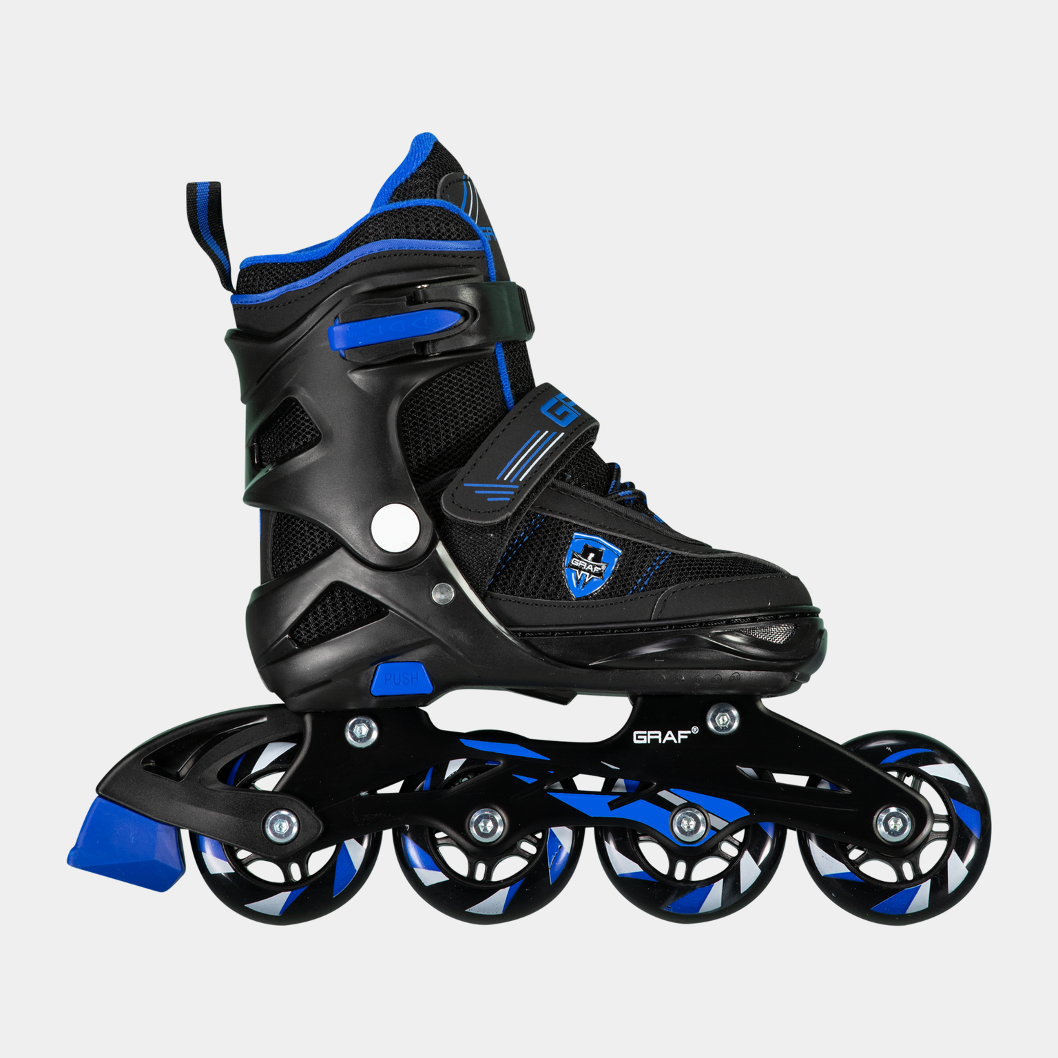 Graf Adjustable Inline Skate JR-22/23, inlineskøyte junior - Svart