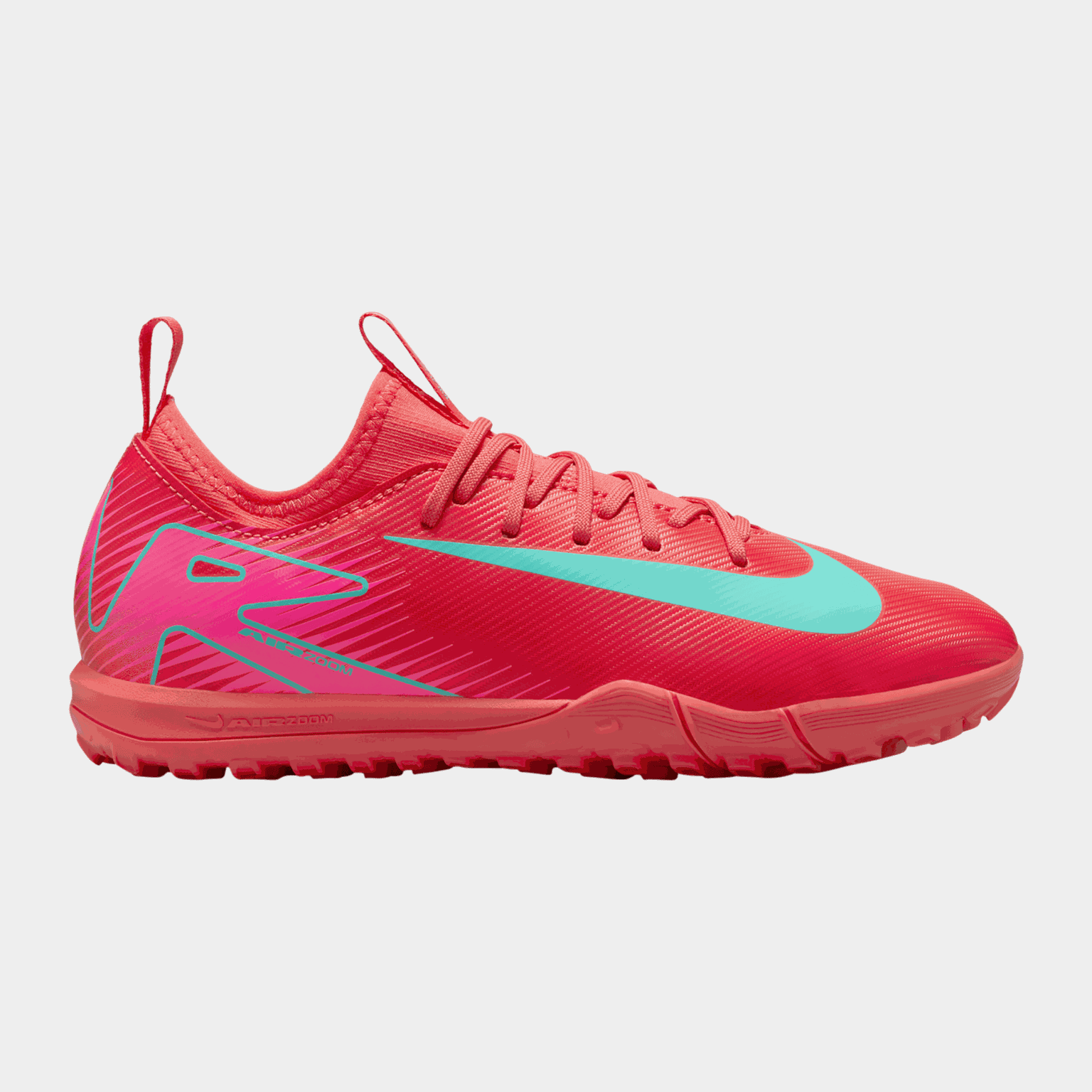 Zoom Vapor 16 Academy TF Q1 25 stoplis gyerek stoplik salakos és műfüves pályákra - piros