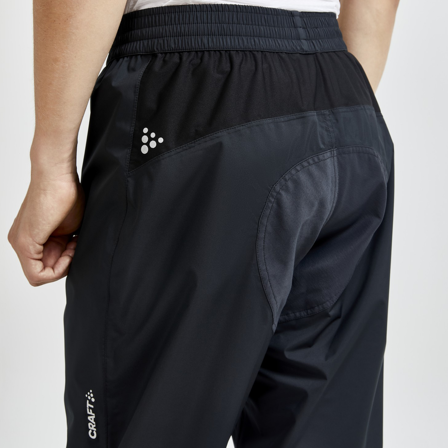 Core Endure Hydro Pant 24/25, sykkelbukse/regnbukse, unisex - Svart
