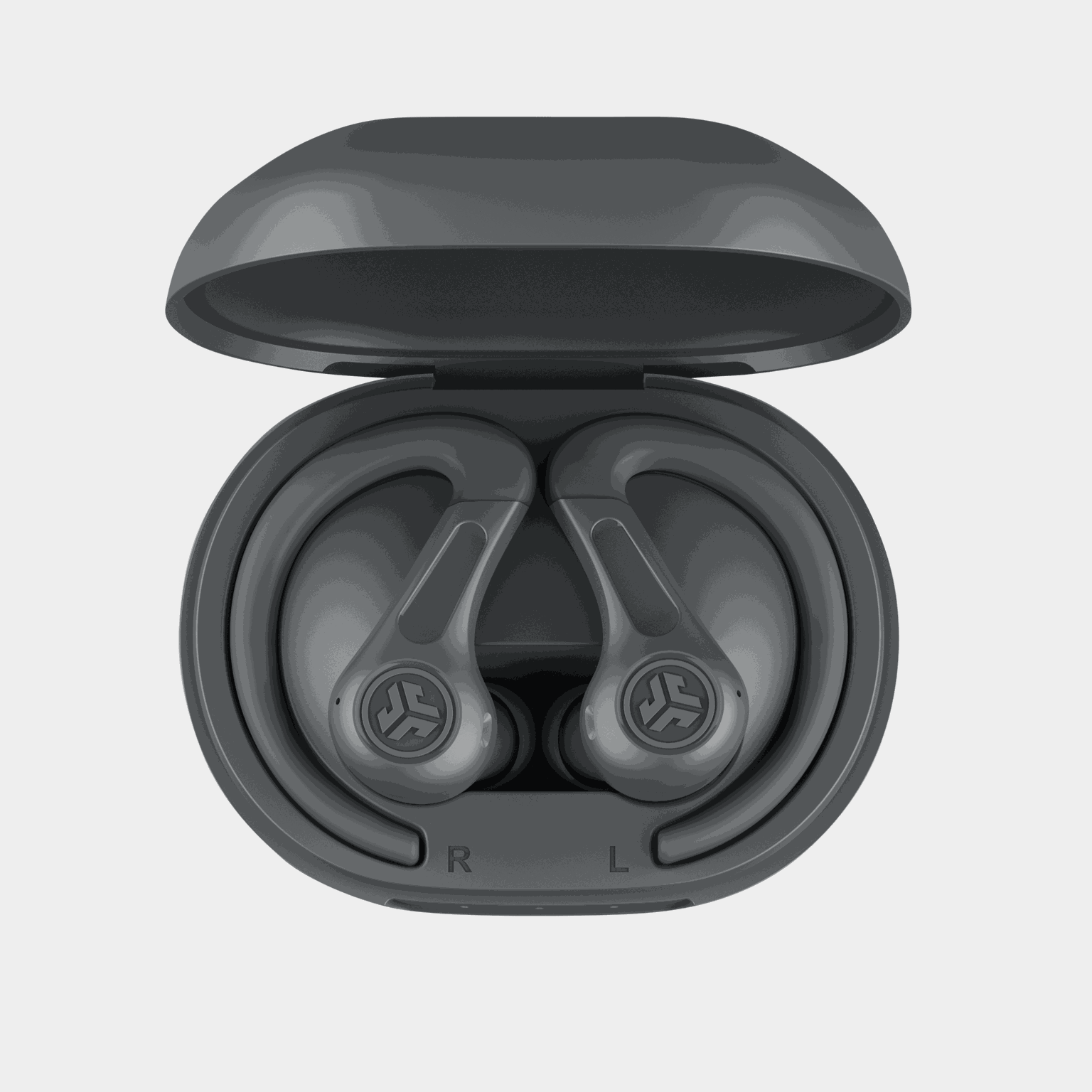 JLab JBuds Sport ANC 4 Headphones, trådløse hodetelefoner - Grå