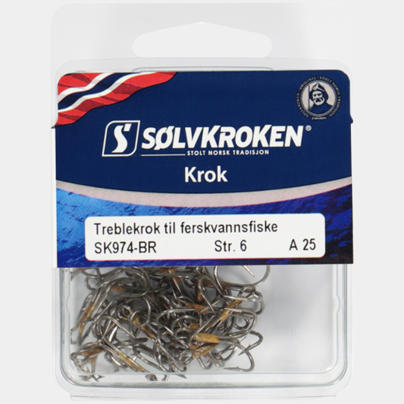 Treblekrok SK974U-BR (25pk) -