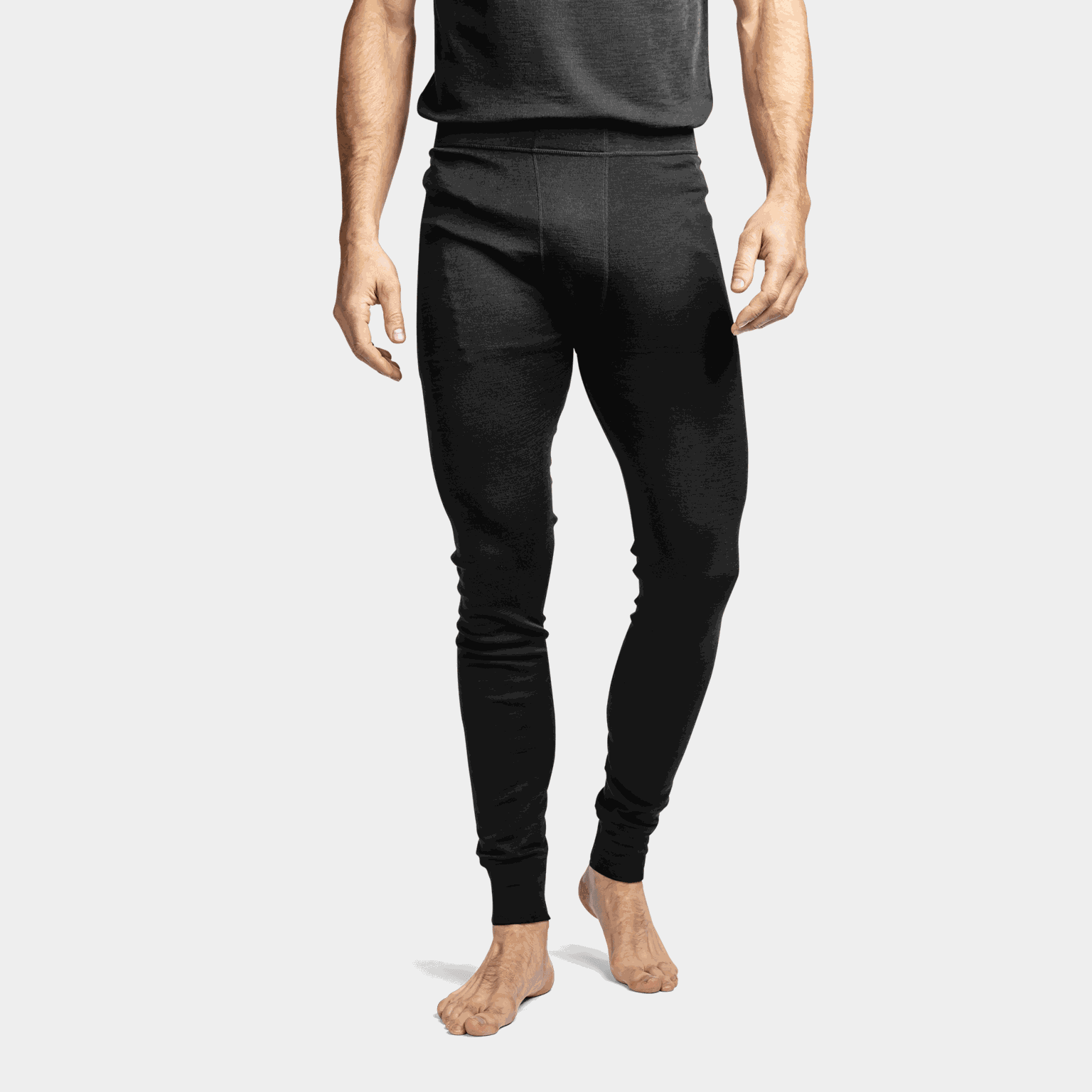  Kebnekaise wollen broek, heren wollen broek - Zwart
