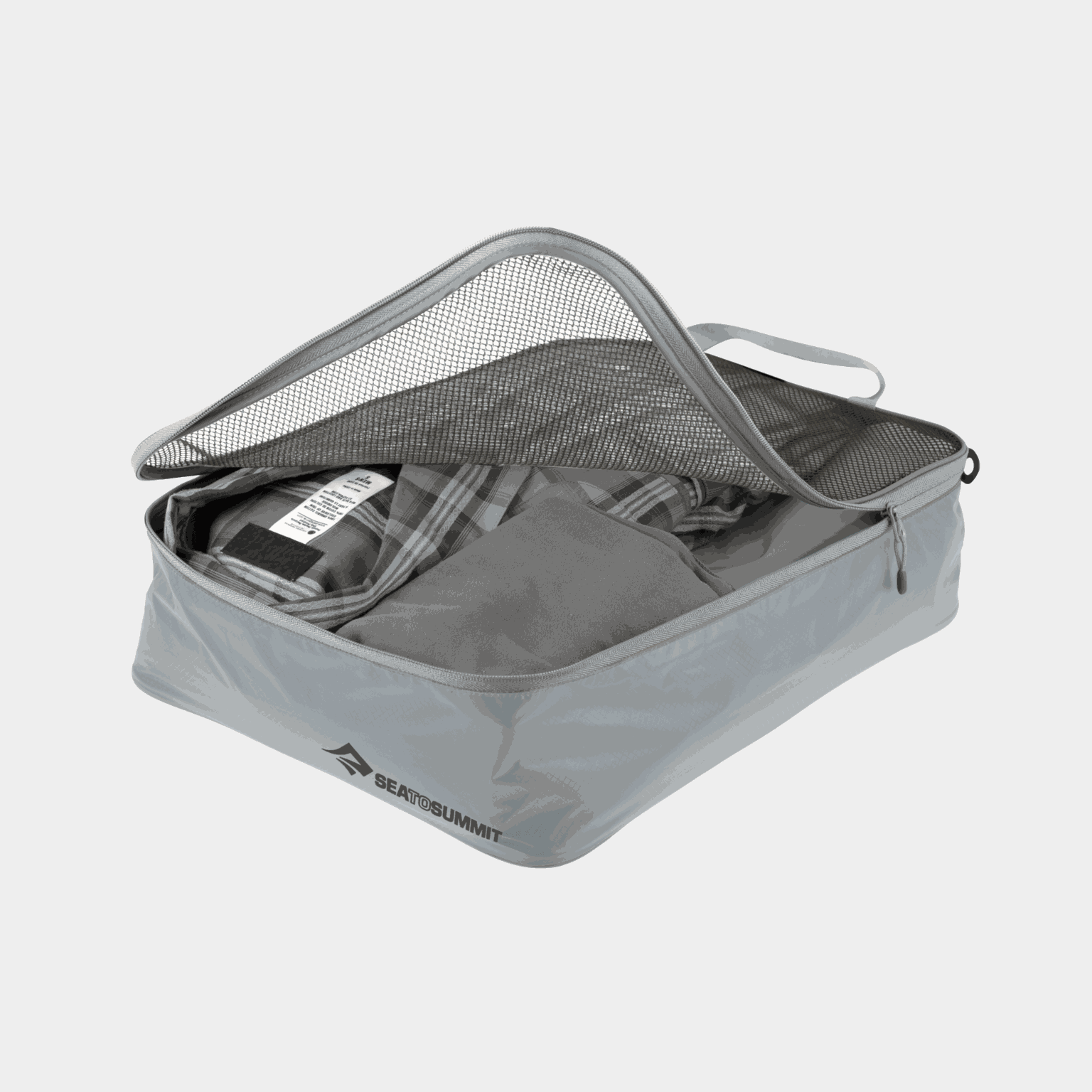  Eco Travellight Ultrasil Kleidernetzbeutel M, Packbeutel - Röd