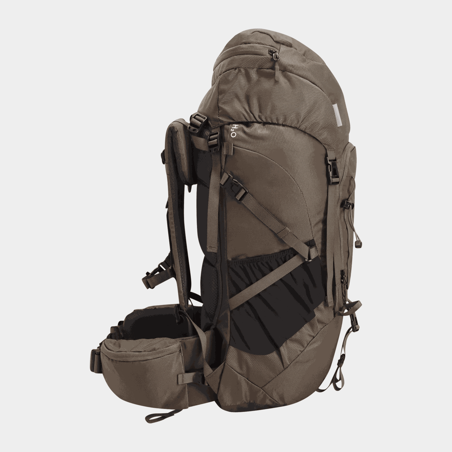 Turistický batoh Rucsac Saltfjellet 60L, černý