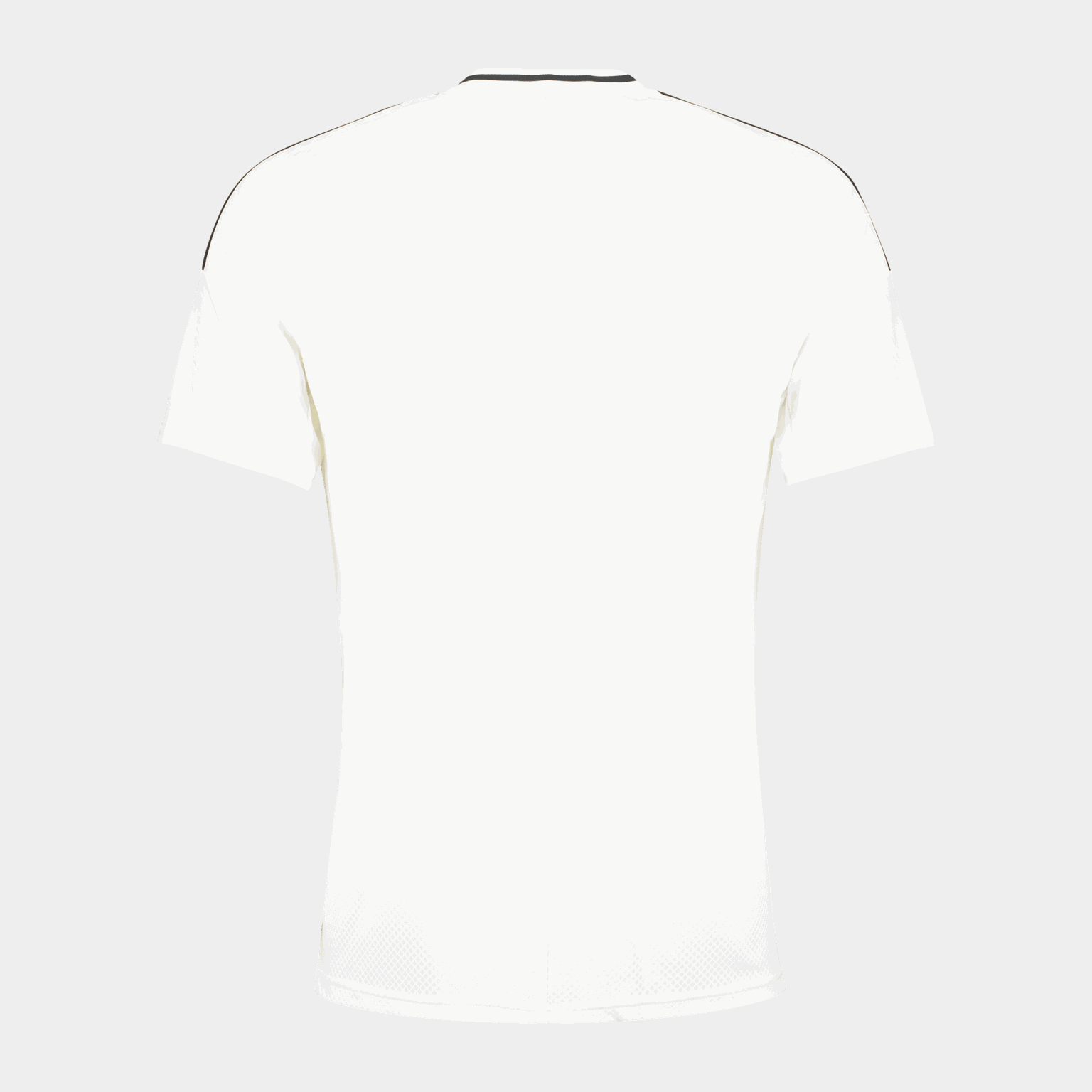  Camisa oficial do Real Madrid para a temporada 2024/25, camisa de futebol masculina - branca