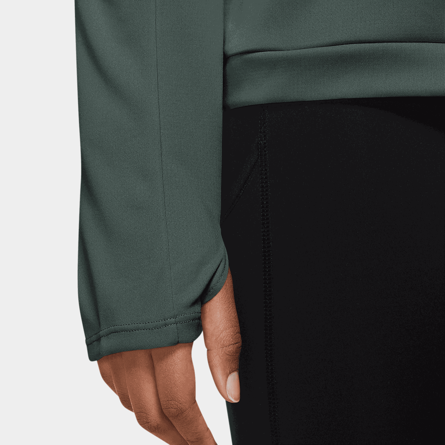 Dames Dri-FIT Pacer trainingspak met halve rits.