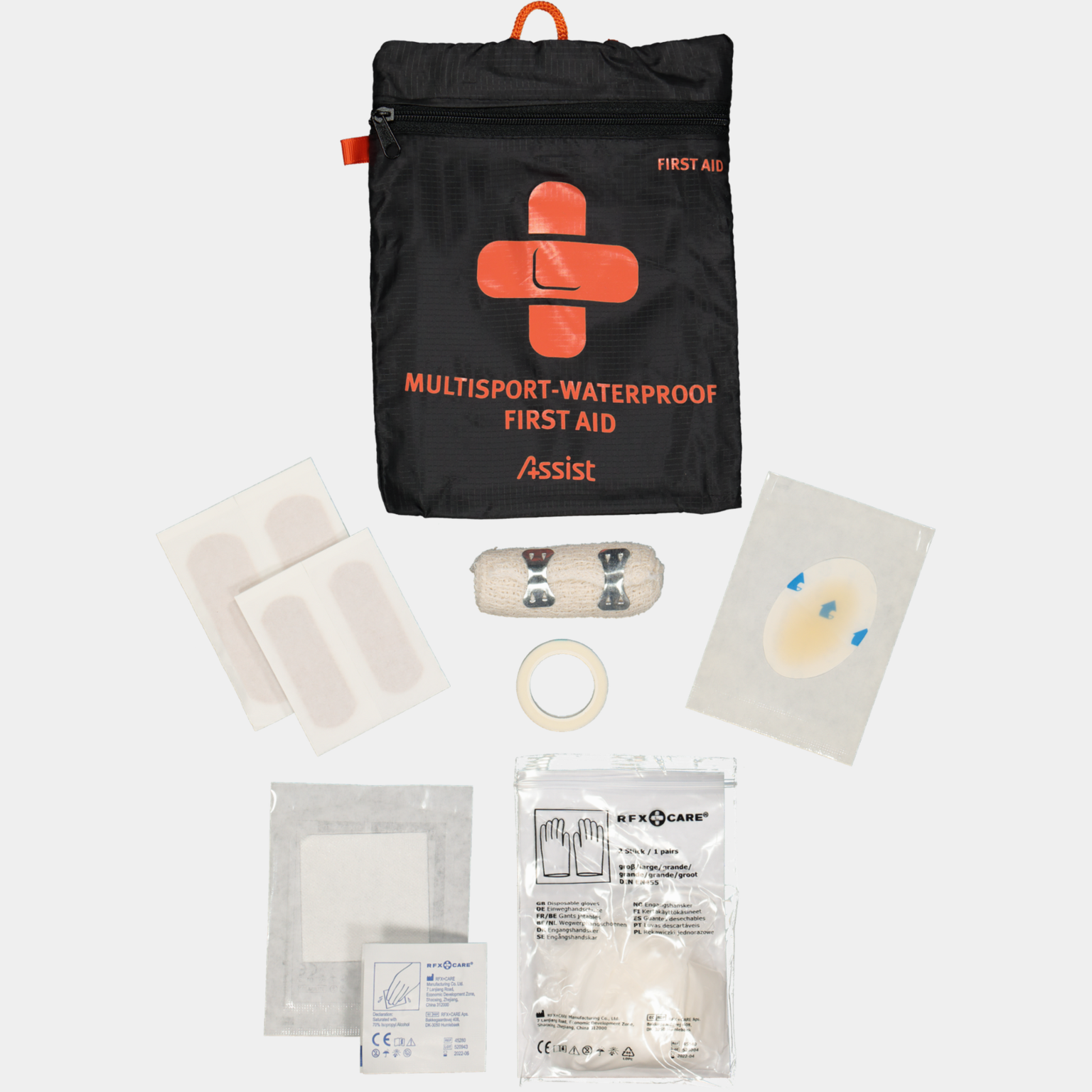 Multisport Waterproof First Aid - Svart