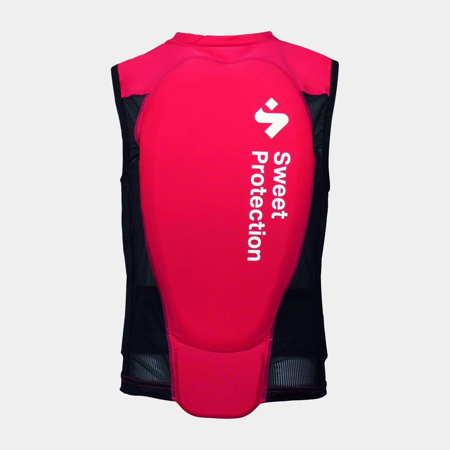 Back Protector JR Vest 24/25, ryggbeskyttelsesvest junior - Rød