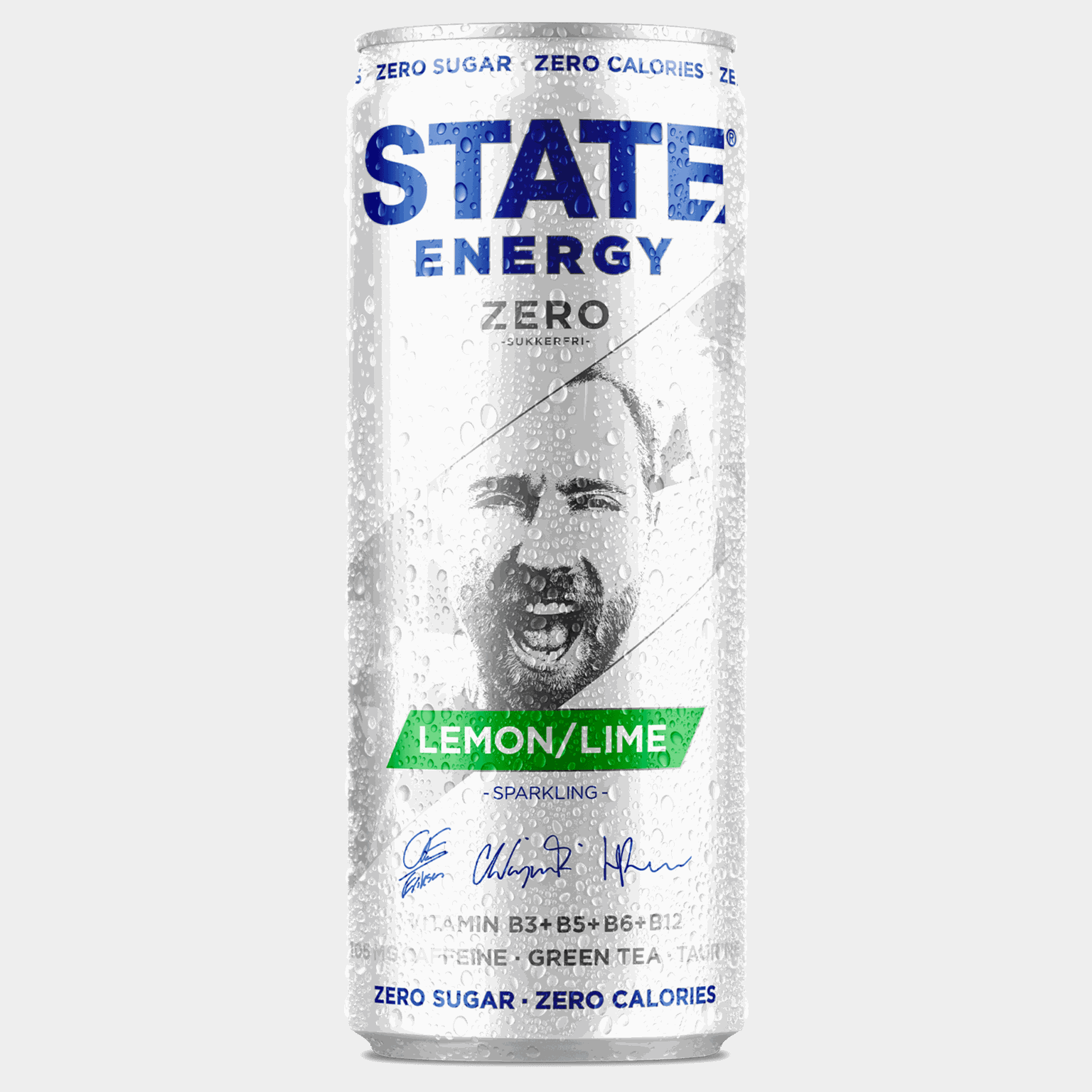 State Energy Limão/Lima Zero 330ml, bebida energética -