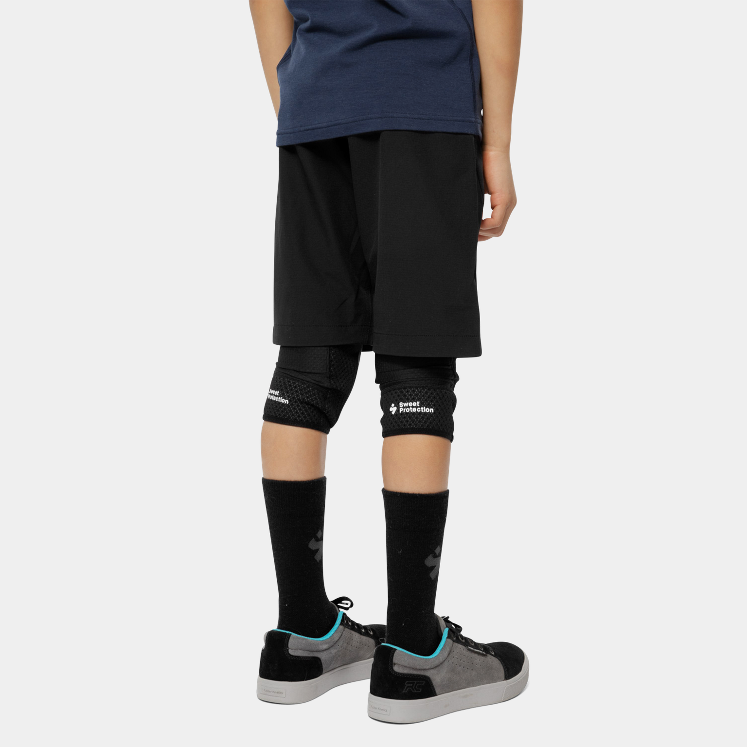  Pantaloncini da ciclismo Hunter 24 Junior - Neri