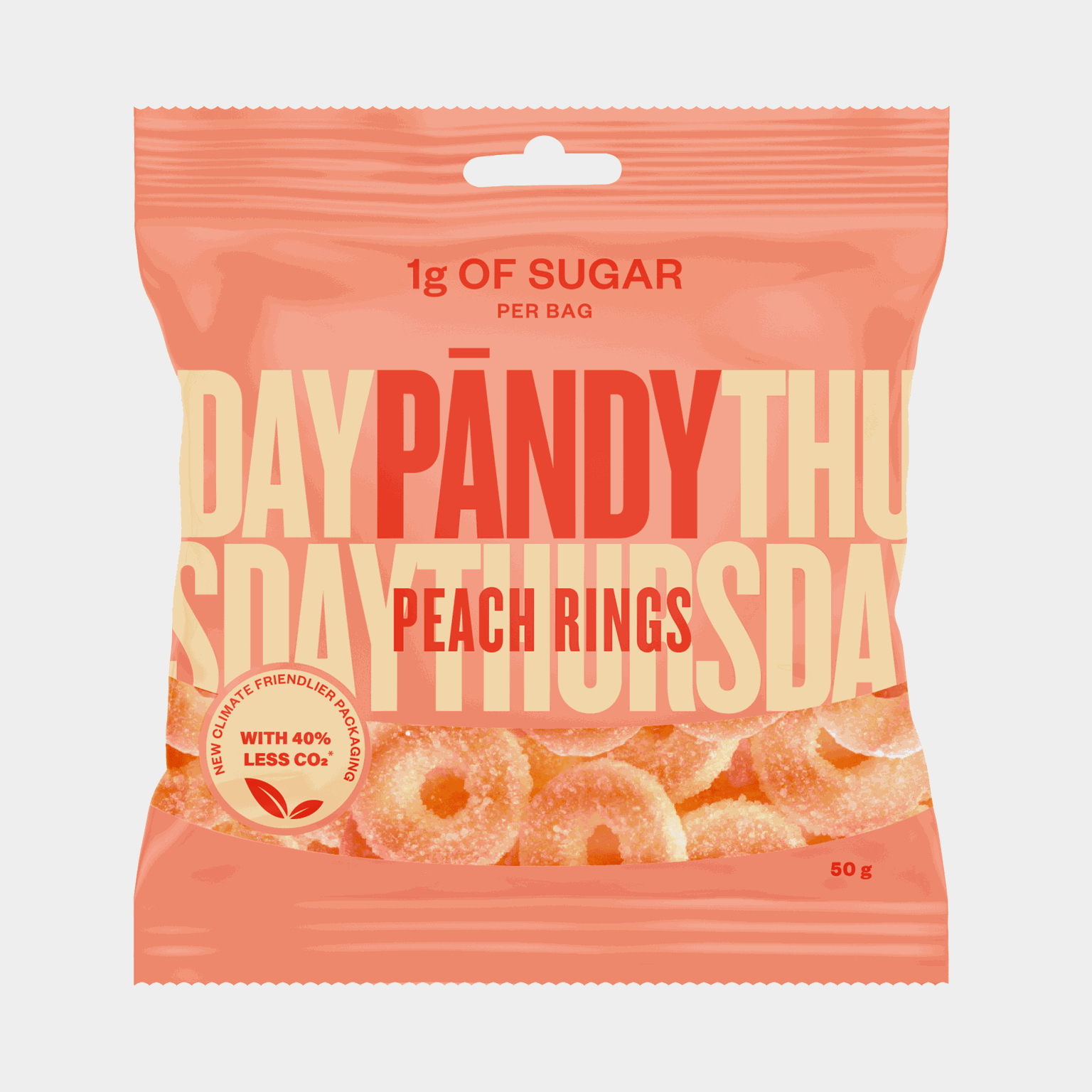Žvýkačka Pandy Can Fruit 50g (broskve) -
