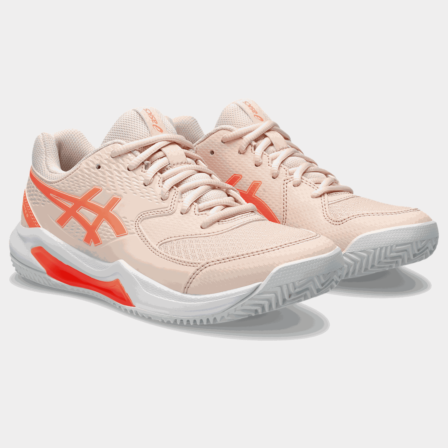  Dames tennisschoenen met GEL-demping, speciaal ontworpen voor gravelbanen - Meerkleurig