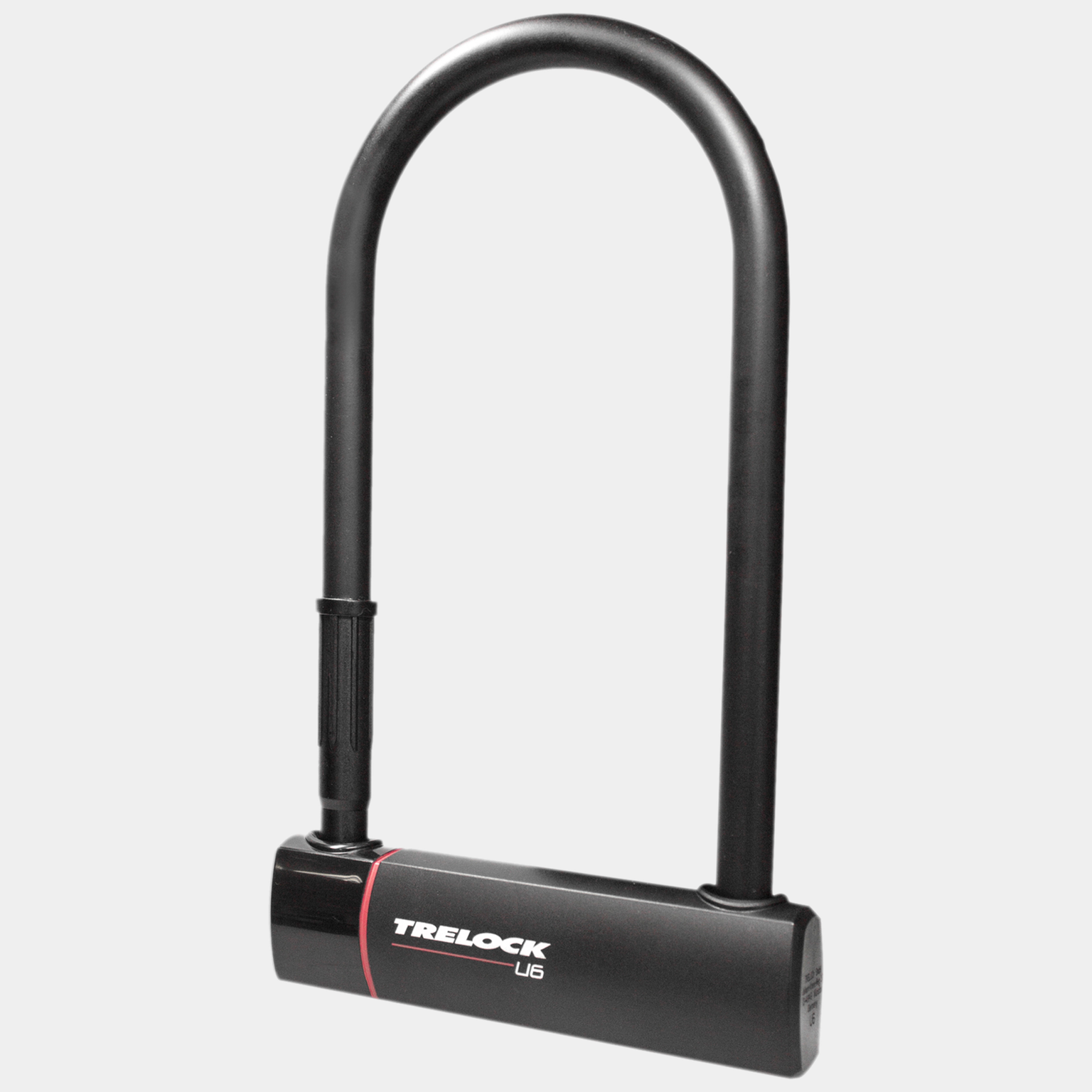  U6 fietsslot met ring – zwart
