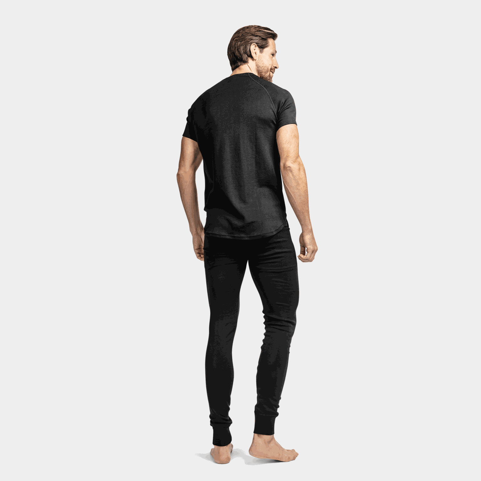  Kebnekaise wollen broek, heren wollen broek - Zwart