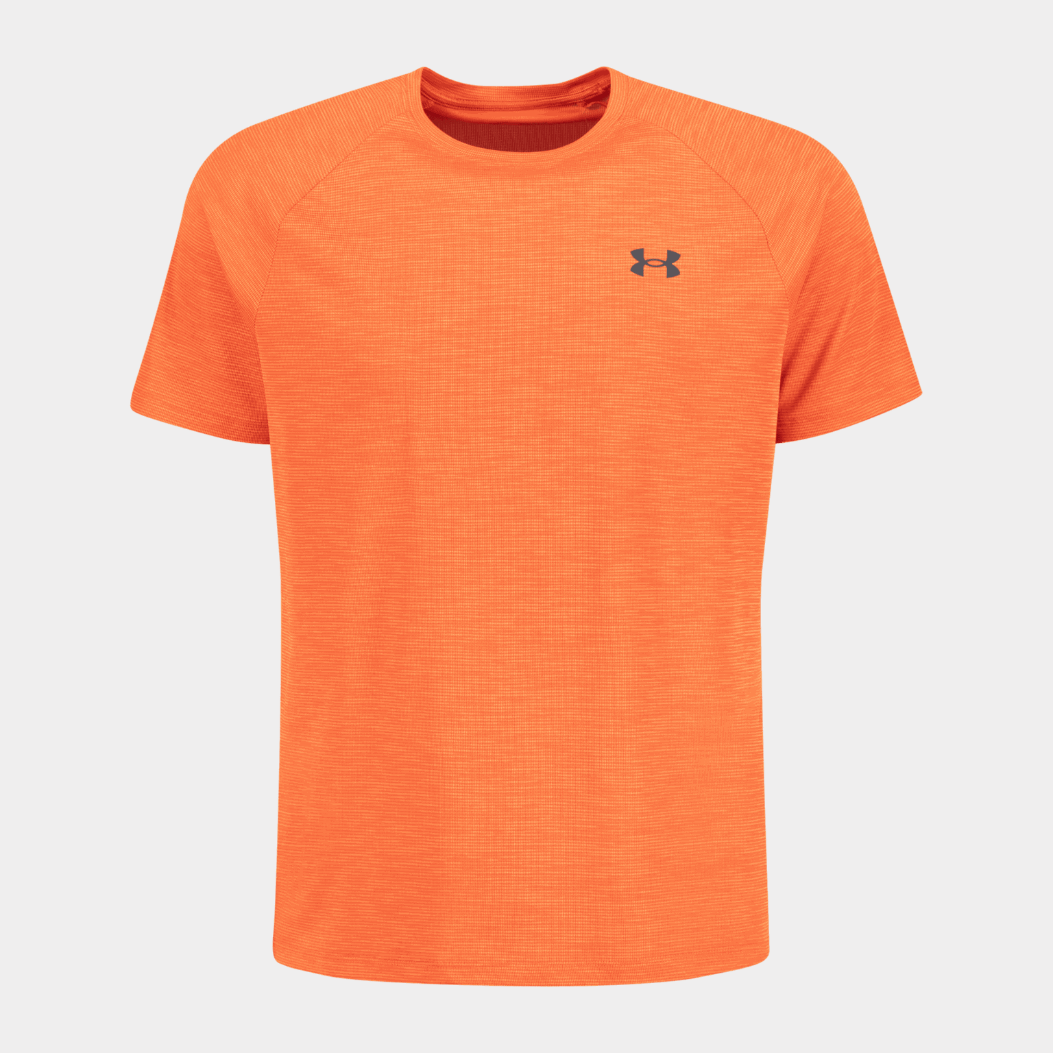 Tech Textured Short Sleeve, treningstrøye, herre - Rød