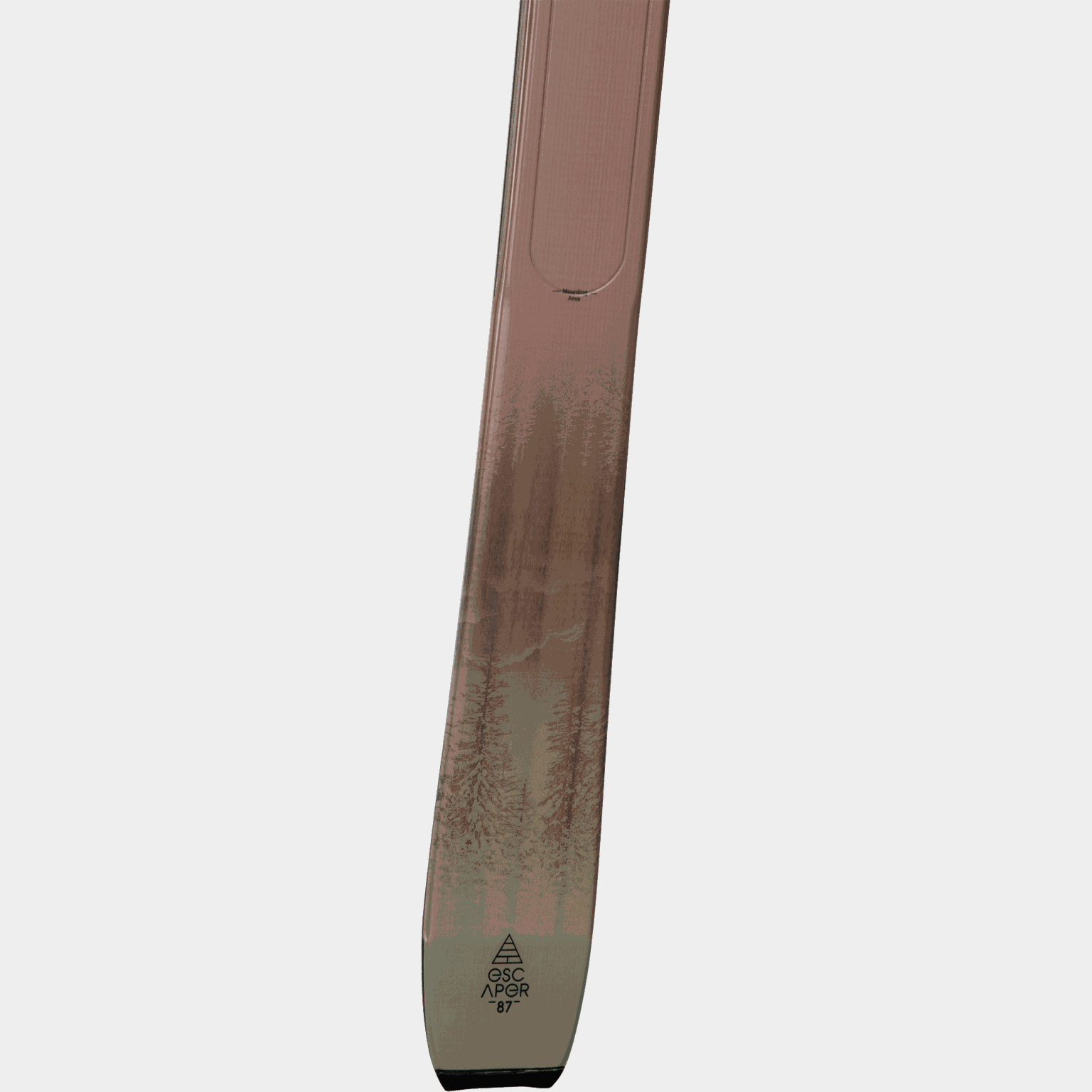 Esquis de touring feminino ESCAPER 87 OPEN 24/25 - multicoloridos