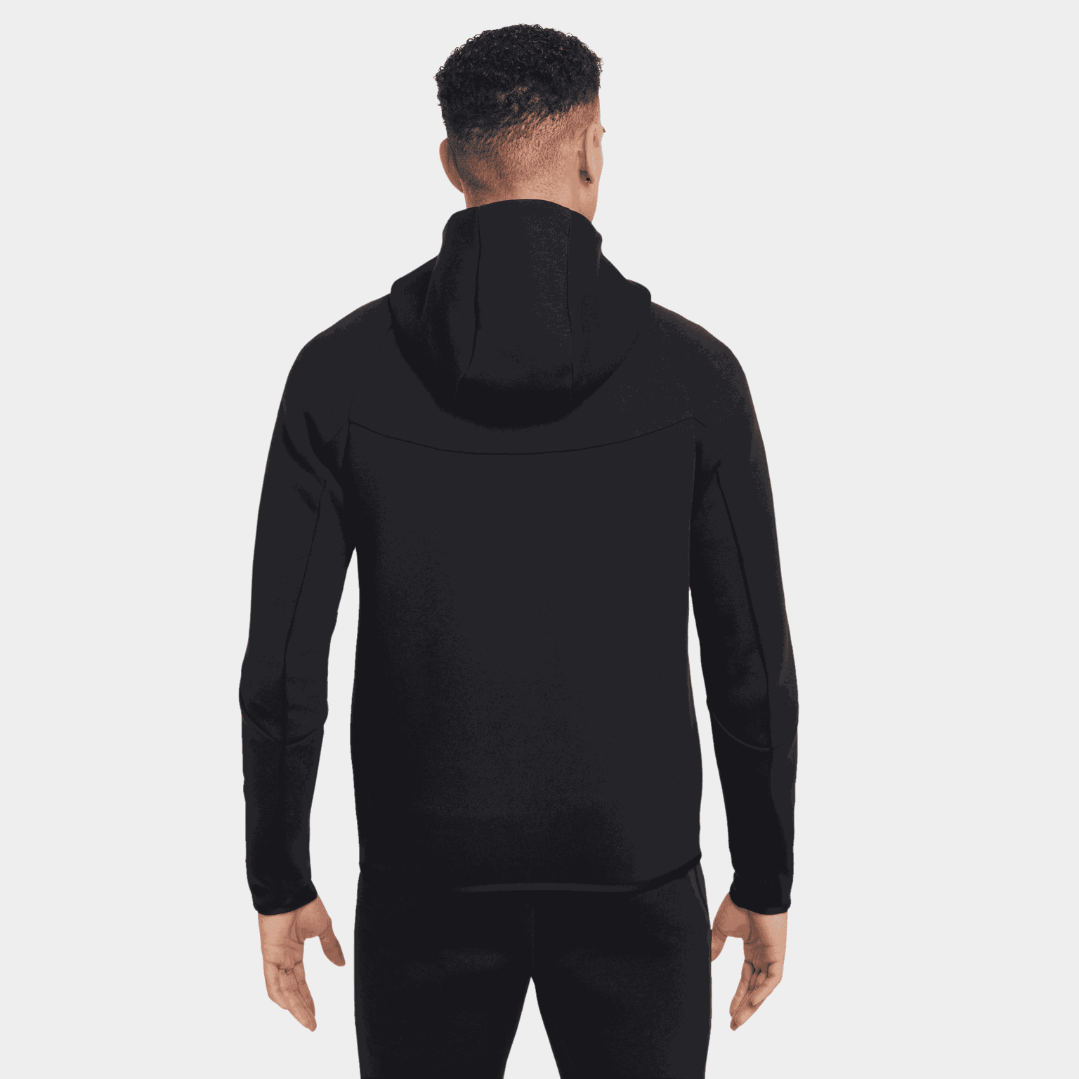  Herr Windrunner-hoodie tillverkad av teknisk fleece