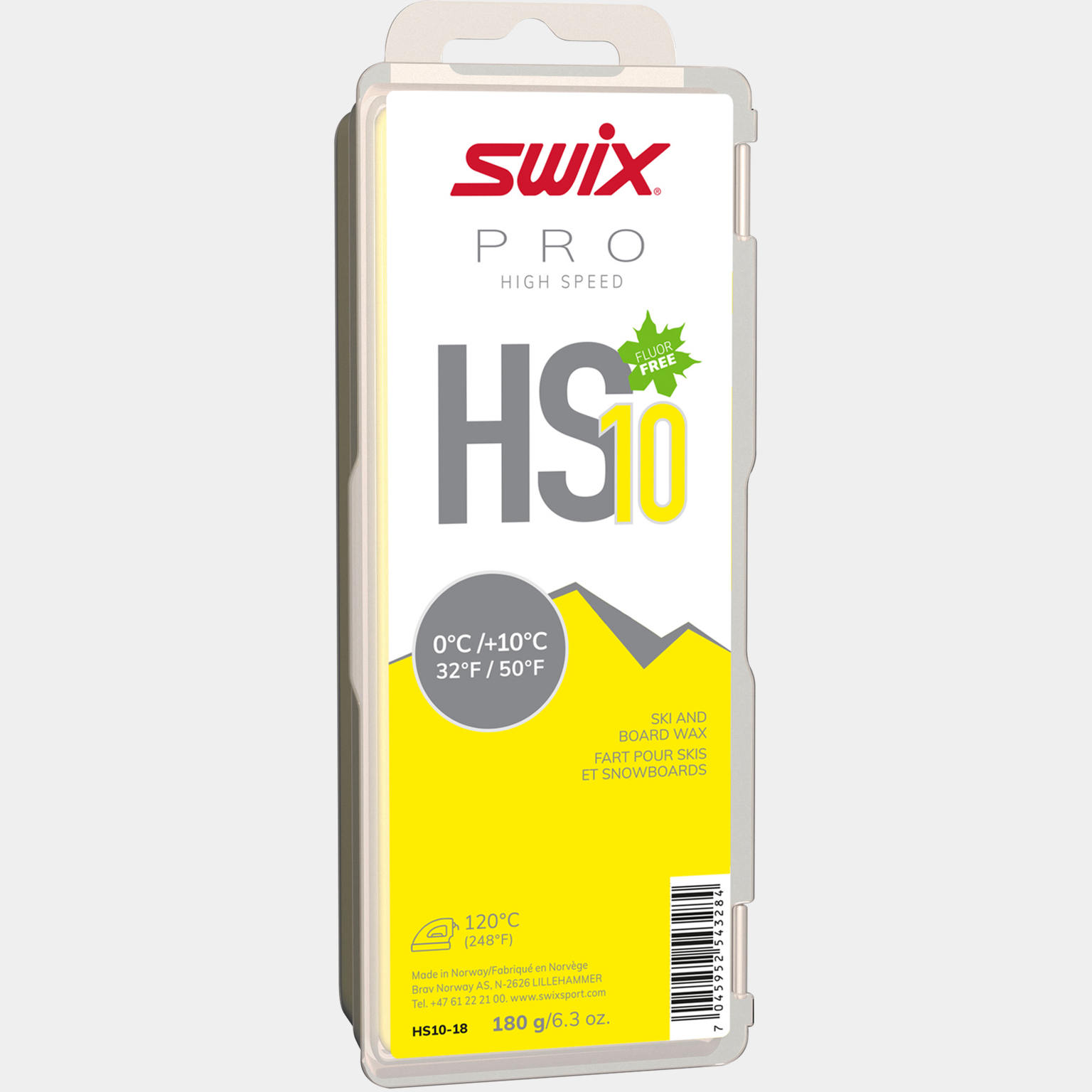 Planador HS10 Amarelo, 0°C/+10°C, 180 g 24/25, 0°C/+10°C, 180 g 23/24, Planador -