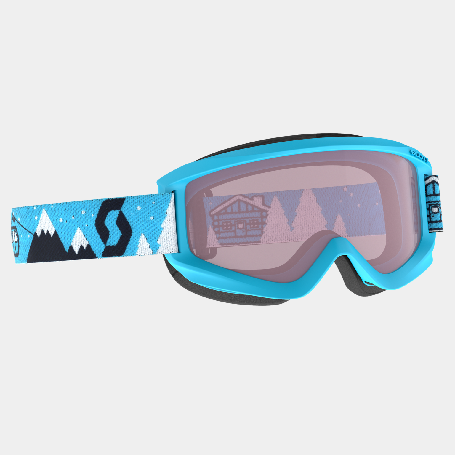 Junior Agent 24/25, alpinbrille, barn - Blå