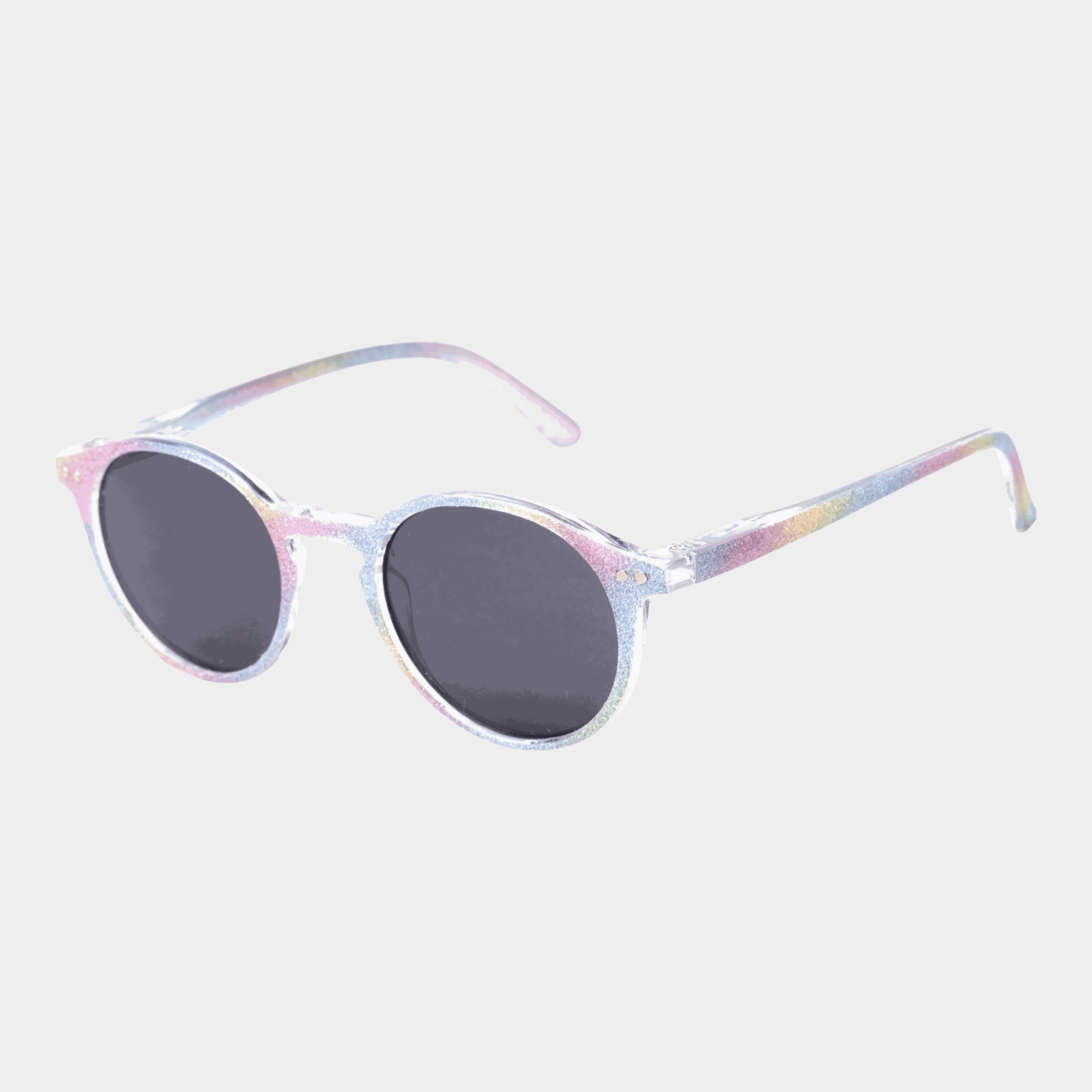 Lunettes de soleil Waye 005 Multi Glitter/Smoke, Lunettes de soleil pour enfants - Multicolores