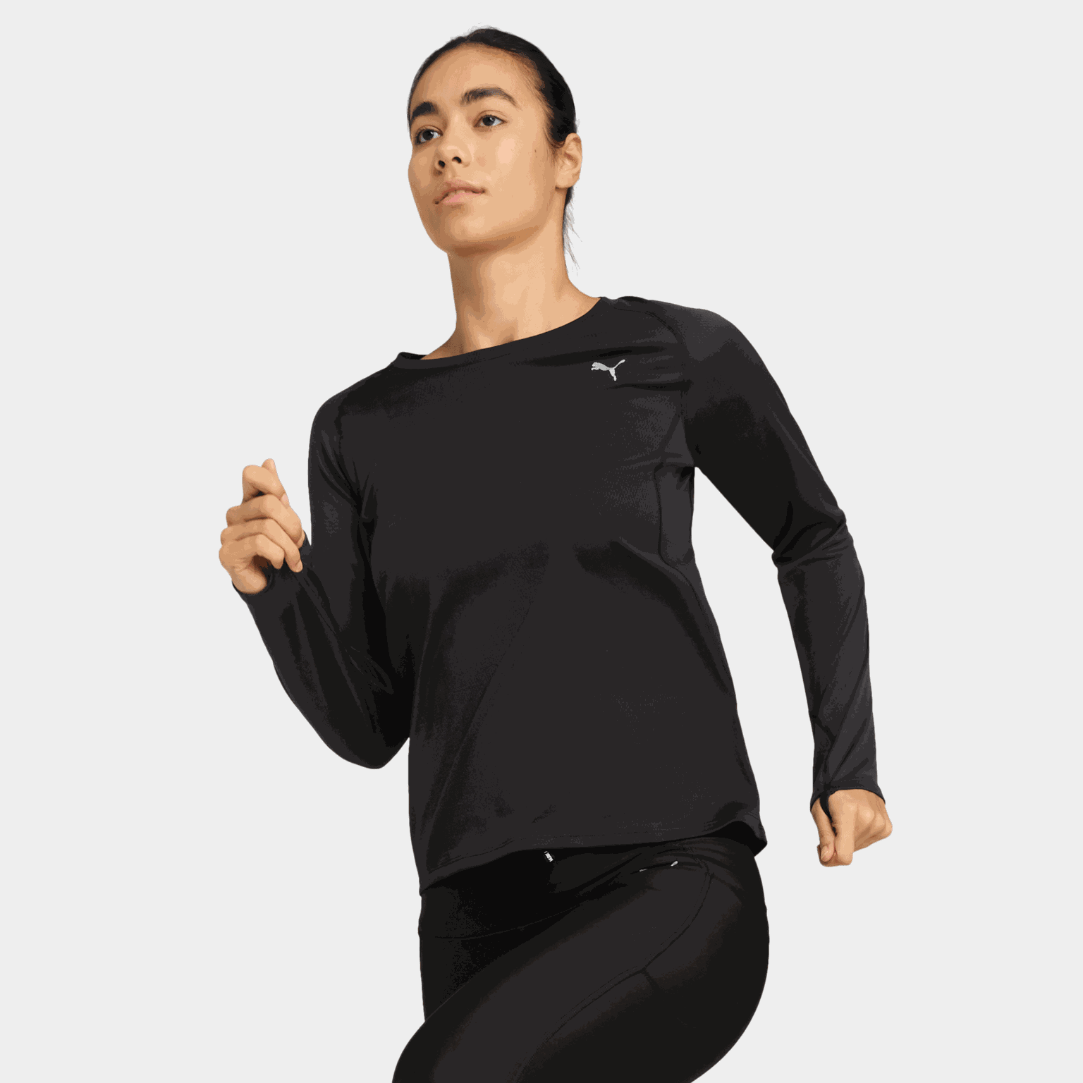 Run Velocity Long Sleeve, treningsgenser, dame