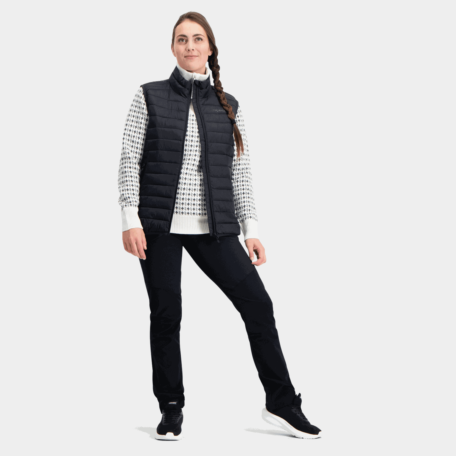  Årdal Insulated Vest W, chaleco, mujeres - negro