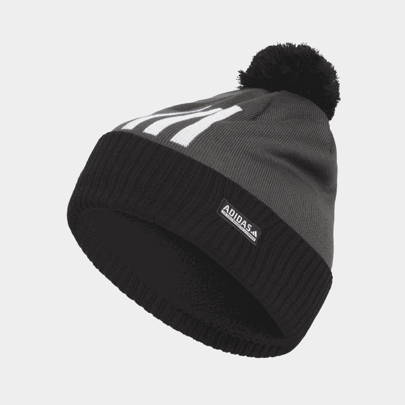 Unisex čepice 3S s bambulkou - šedá