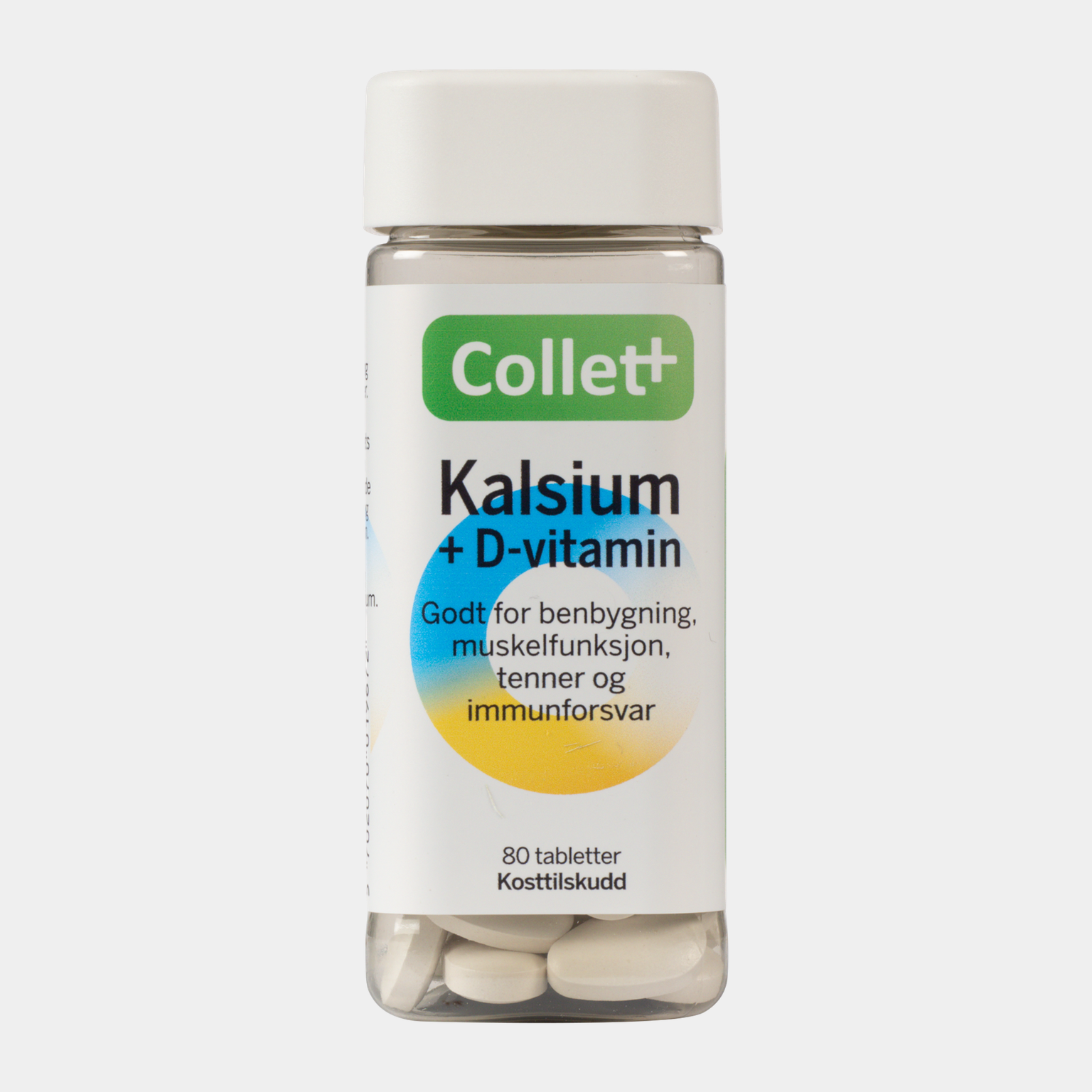 Collett Wapń + Witamina D 80, Suplement diety -