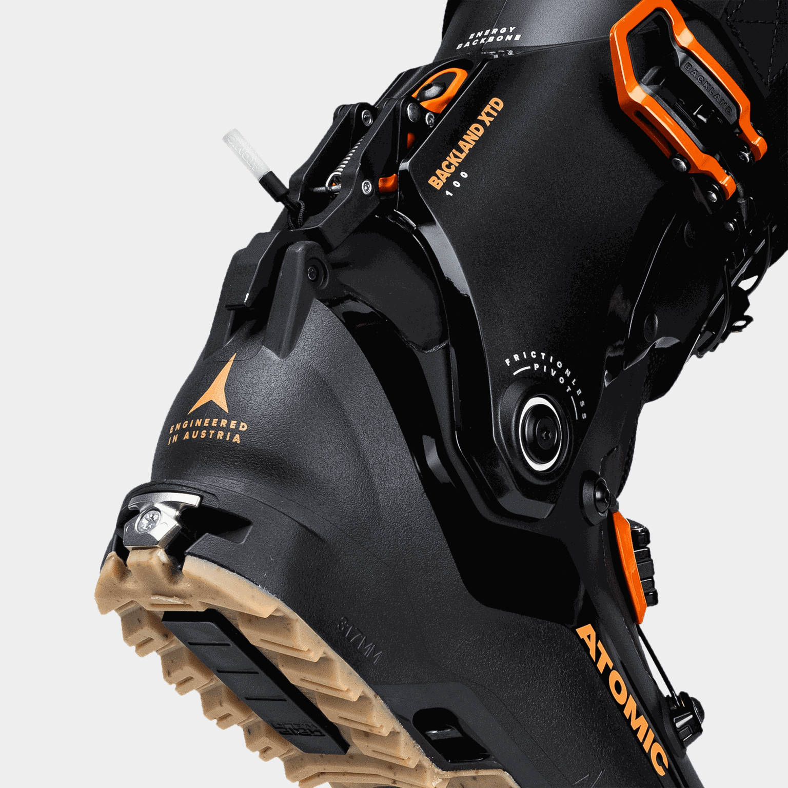 Touring Boots Backland XTD 100 Gw 24/25, alpinstøvel, unisex - Svart