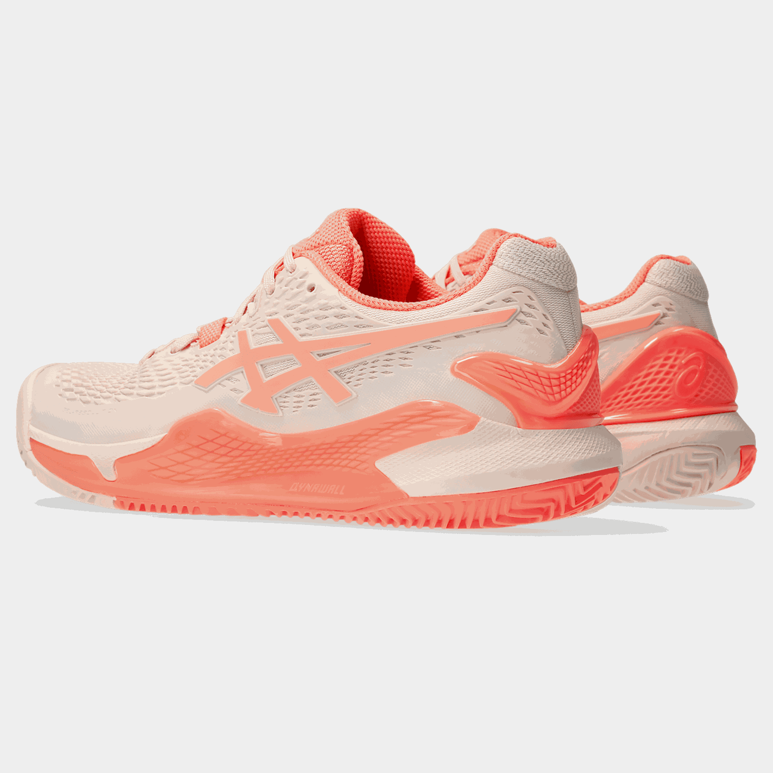 Gel-Resolution 9 Clay, tennissko, dame - Rosa