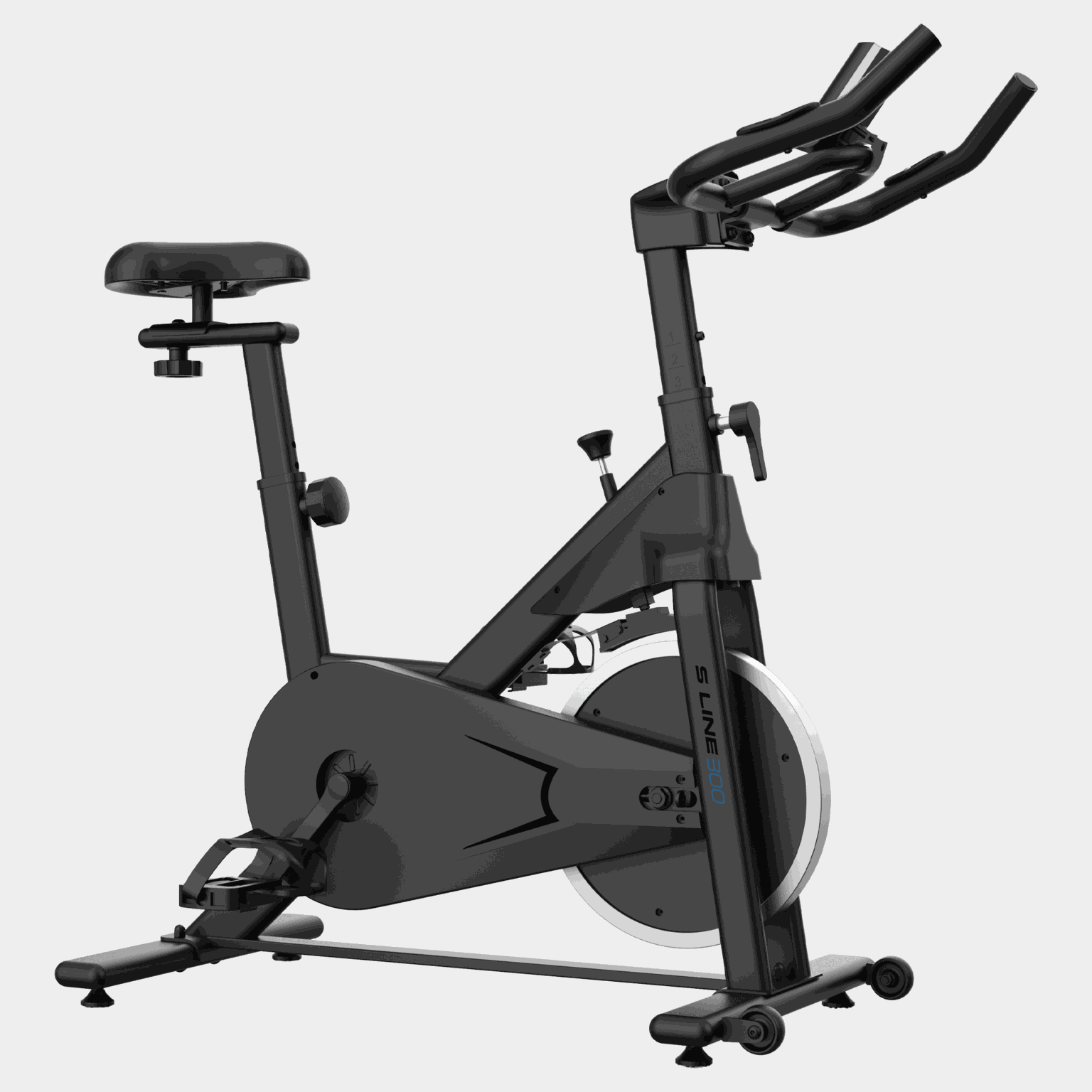  Rower stacjonarny spinningowy S Line 300 – czarny