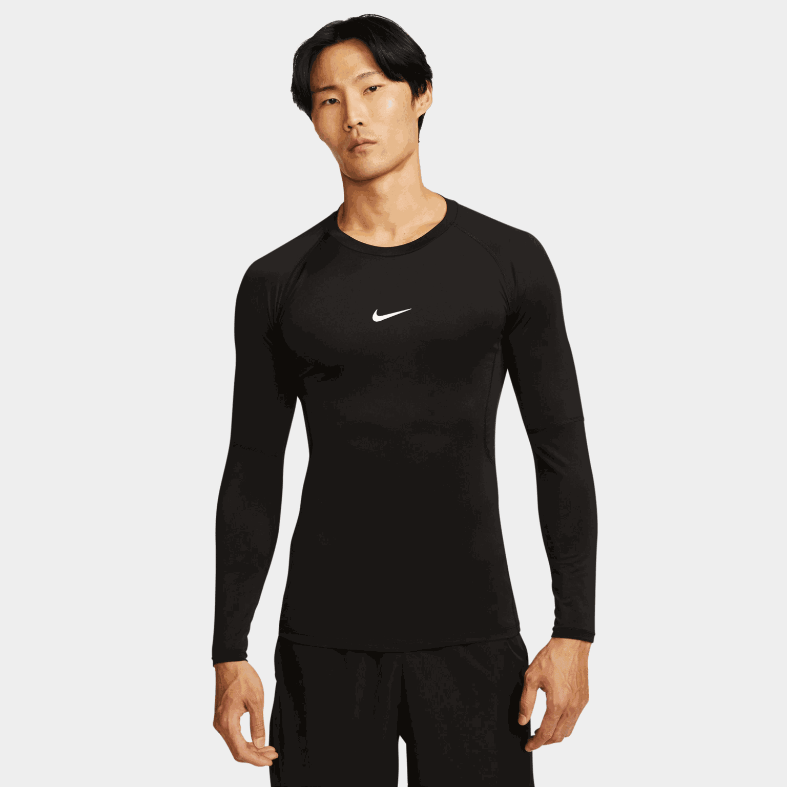  Dri-FIT Pro heren sweatshirt met lange mouwen en ronde hals