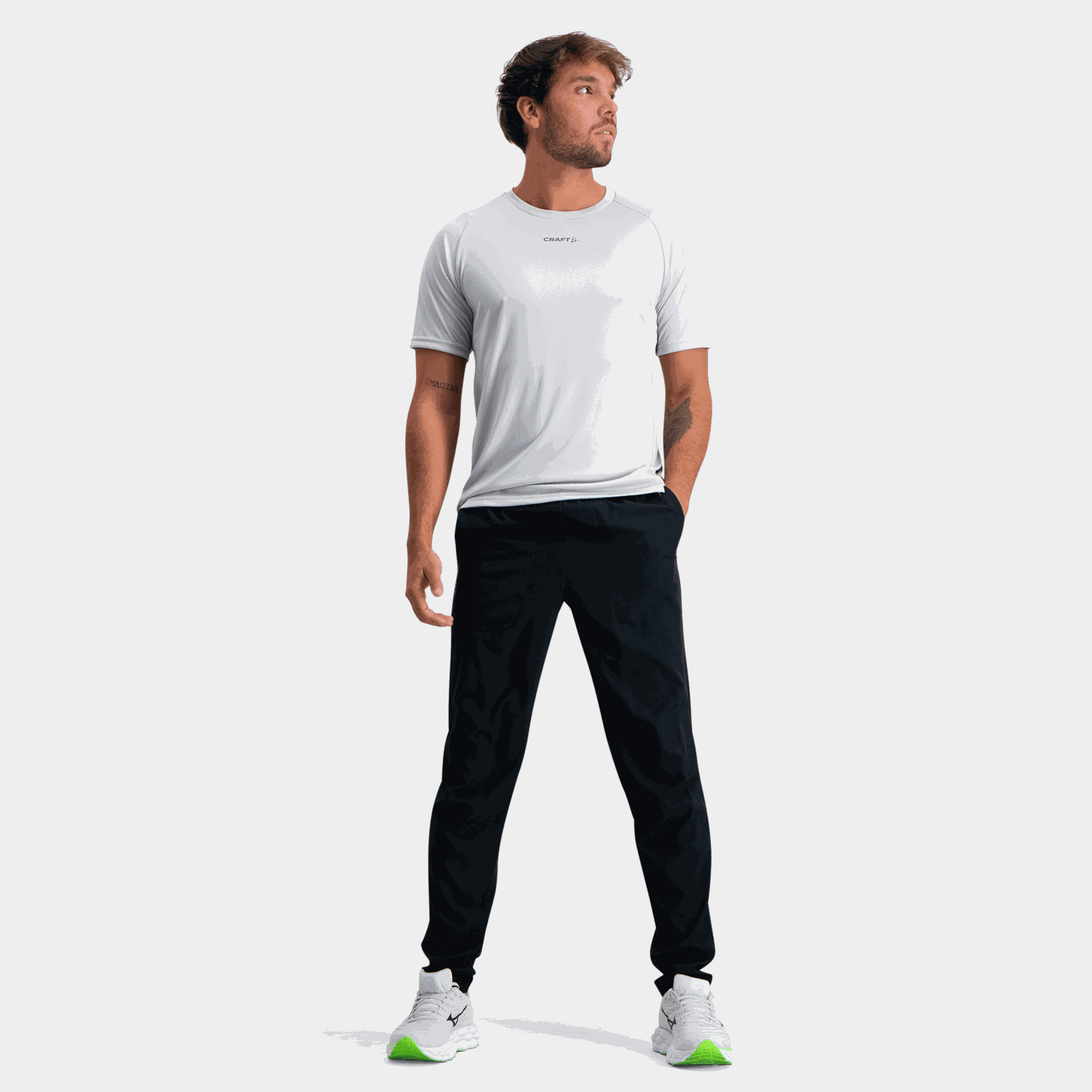  Pantaloni da allenamento Core Charge Pant 2 da uomo - Neri