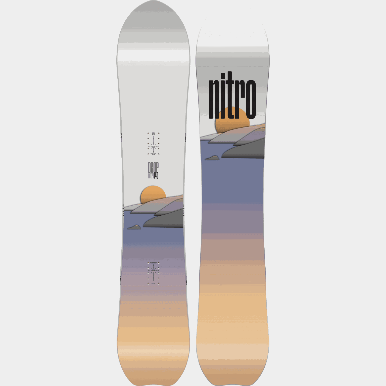 Γυναικείο snowboard, 24/25 ίντσες, πολύχρωμο