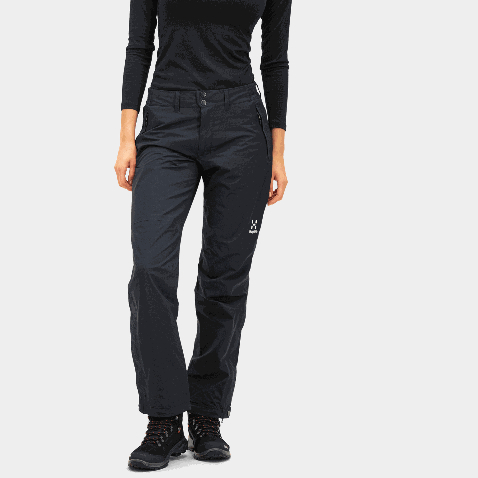  Calça de caminhada feminina - preta