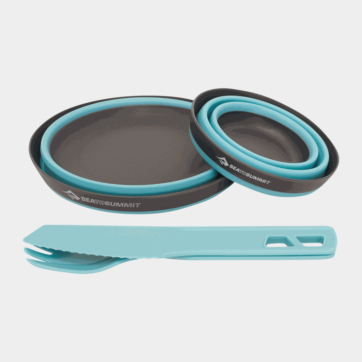  Sac à dos pliable Sea To Summit Frontier Ul, ustensiles de cuisine et couverts de randonnée – Argent