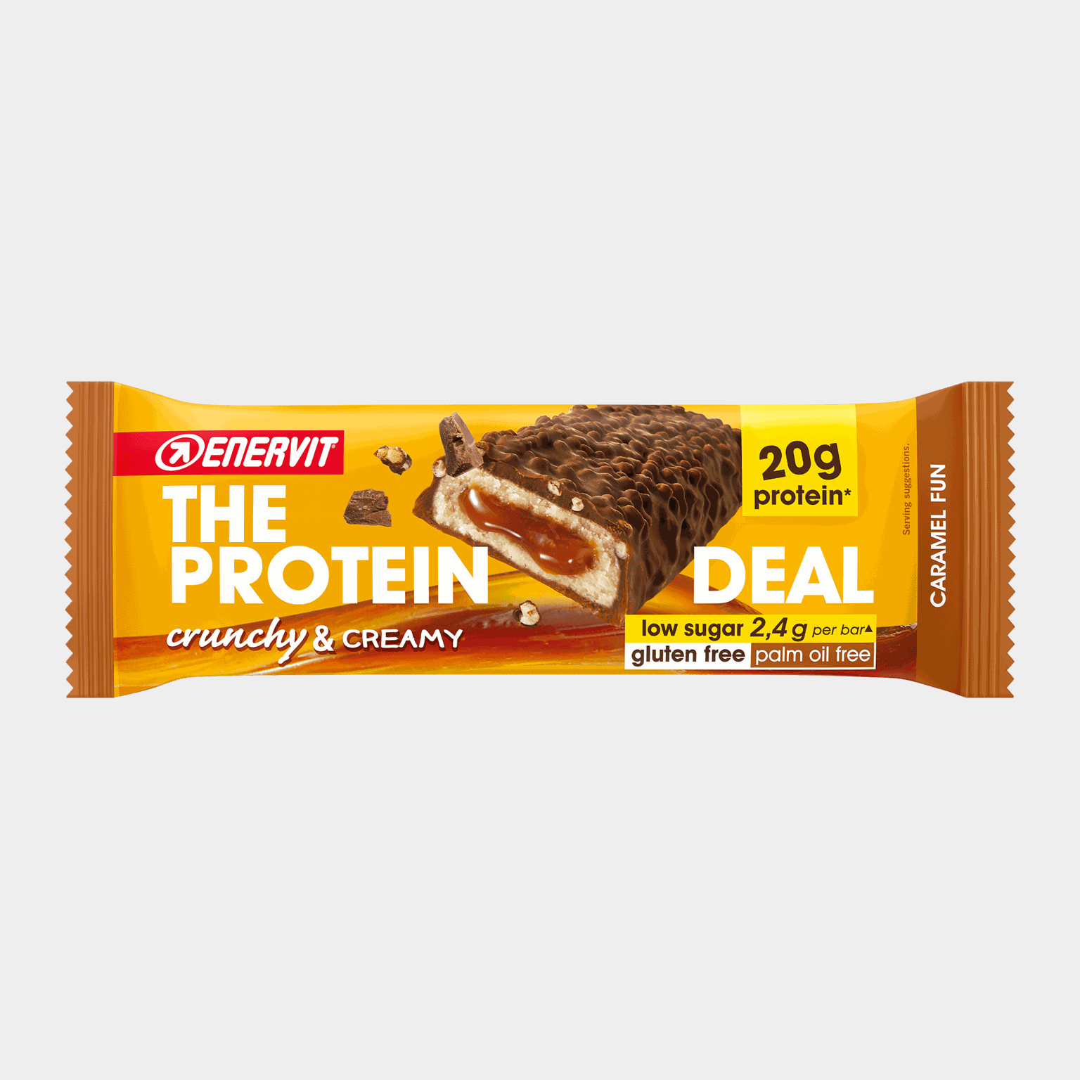 Protein Deal Caramel 55 g, proteinbar -