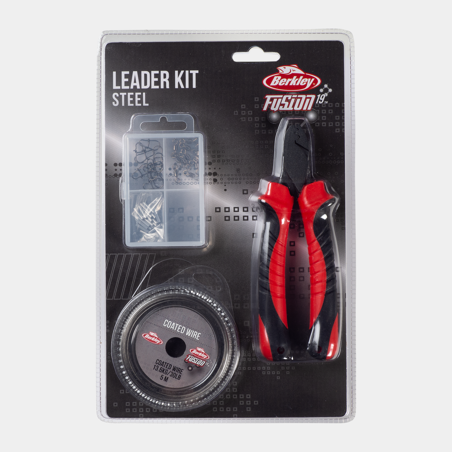  Kit de leader Fusion19 en acier noirci -